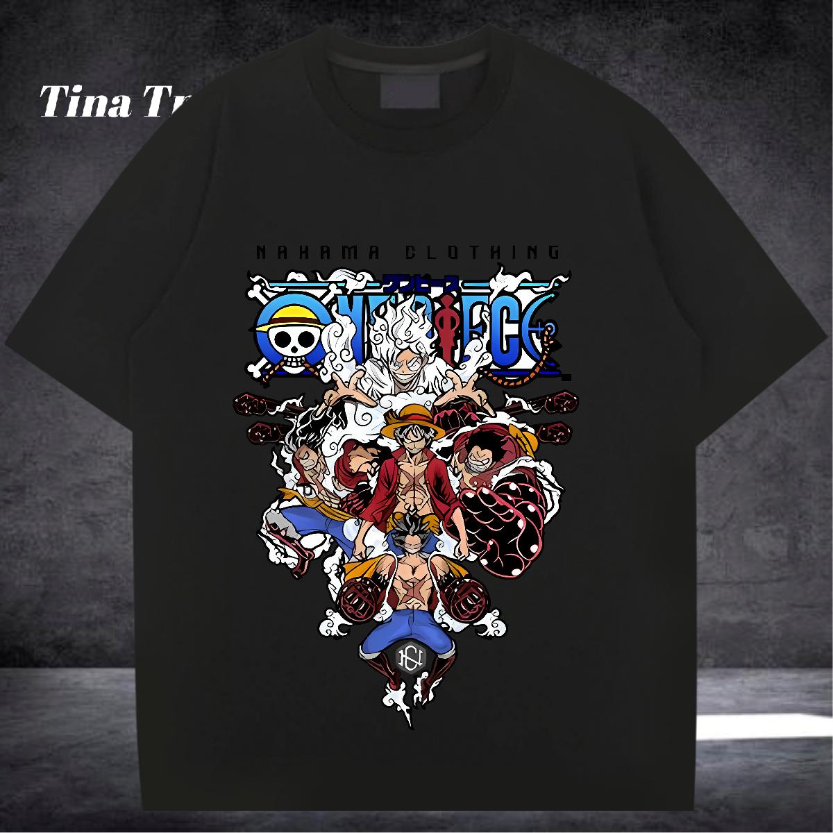 Brand T Shirts Men DIY Anime High Street Hip Hop Men Tees Cotton O Neck Short Sleeves Popular