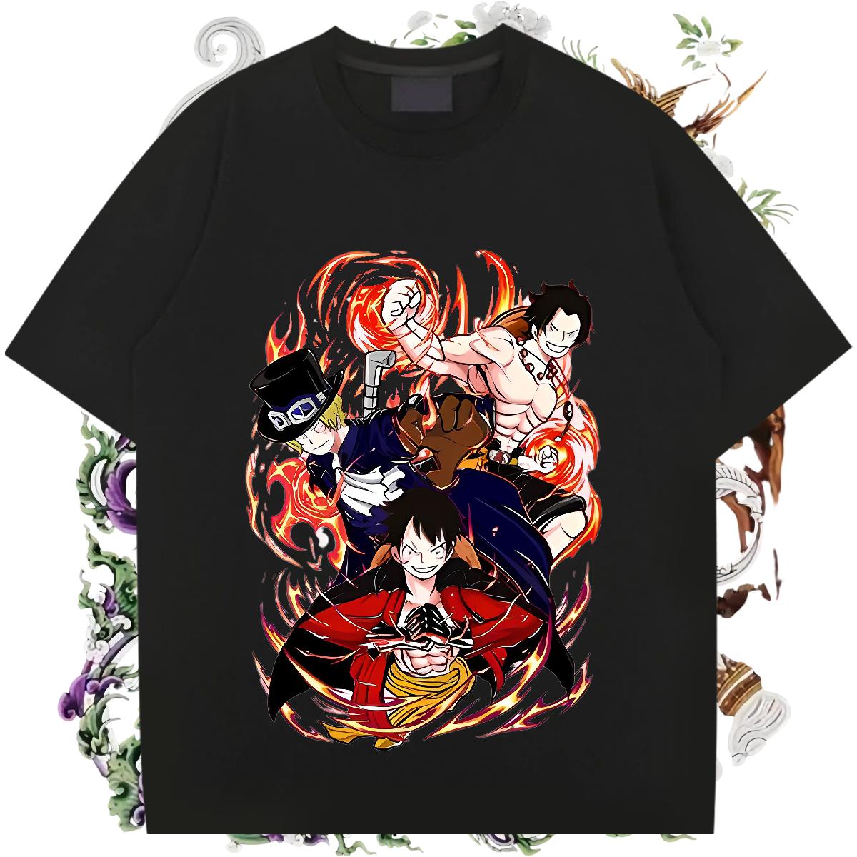 5A Tshirts Short sleeve Cotton Soft Summer Casual Man T Shirts Custom Cartoon Designer Fashion Clothes