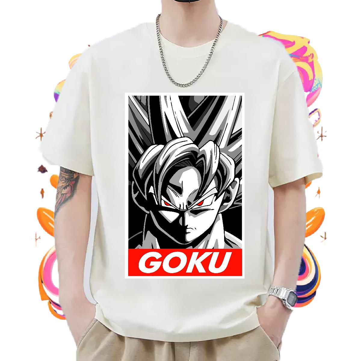 Casual New Man T Shirts Anime Street Wear Men Tshirts Cotton Breathable Soft Wholesale