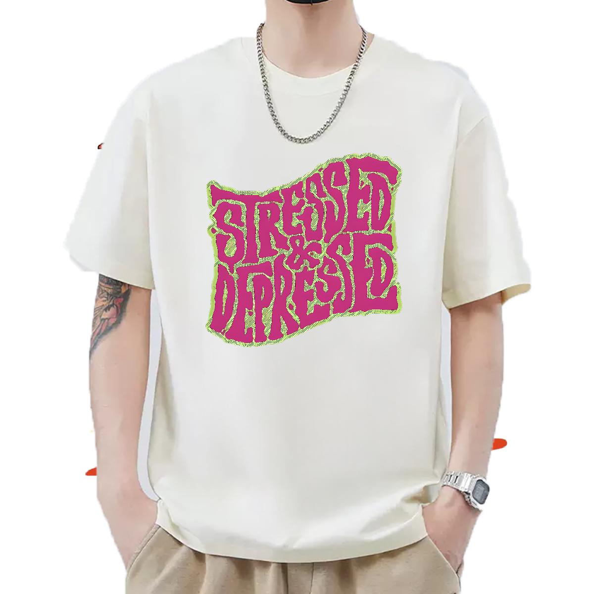 New Designer T-Shirts for Men Plus Size Cartoon Men Tshirts Street wear Hip Hop Cotton Breathable Soft Cool Wear