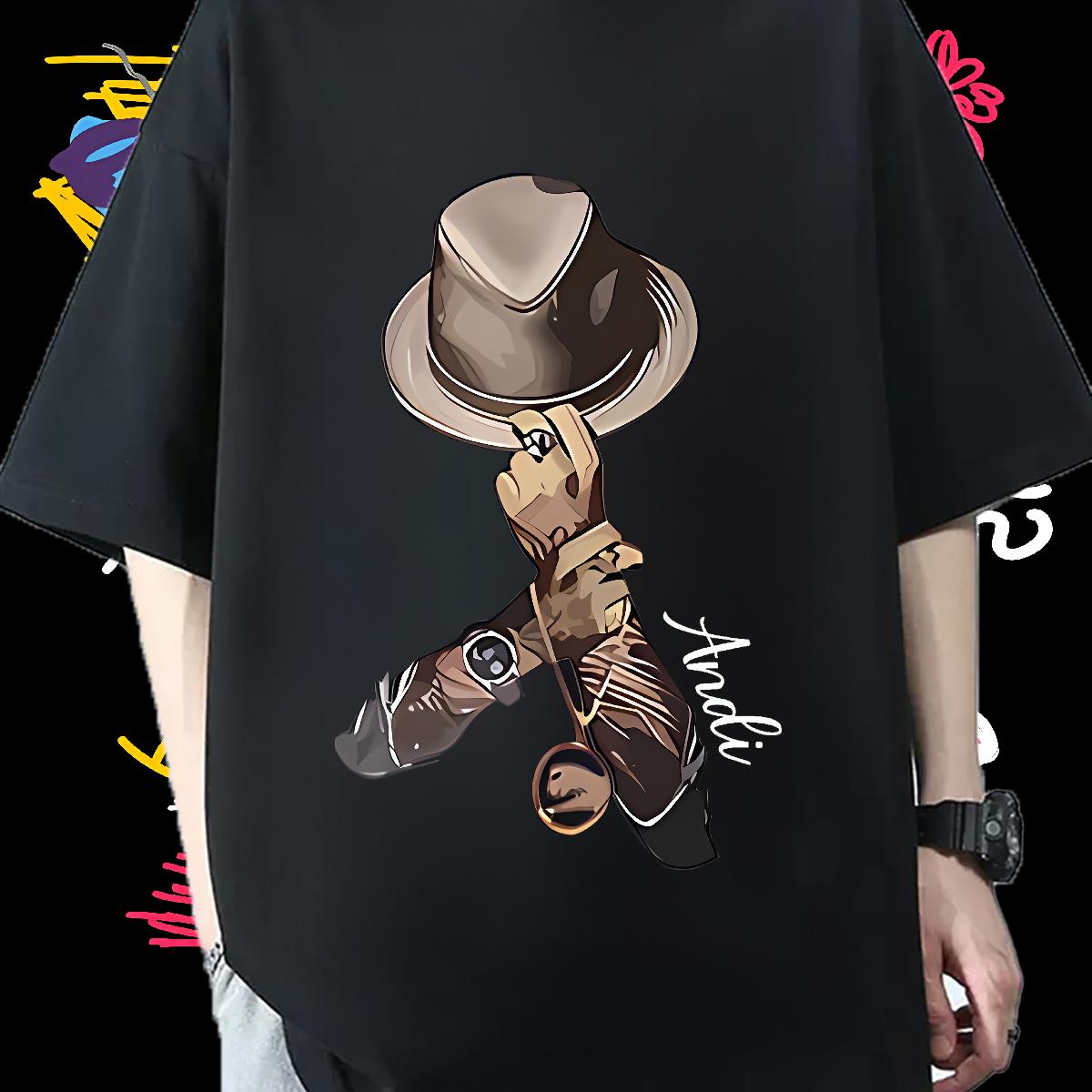 Wholesale Men T Shirts Daily Wear Short sleeve Cotton Soft Tshirts Designer Fashion Black White Clothings