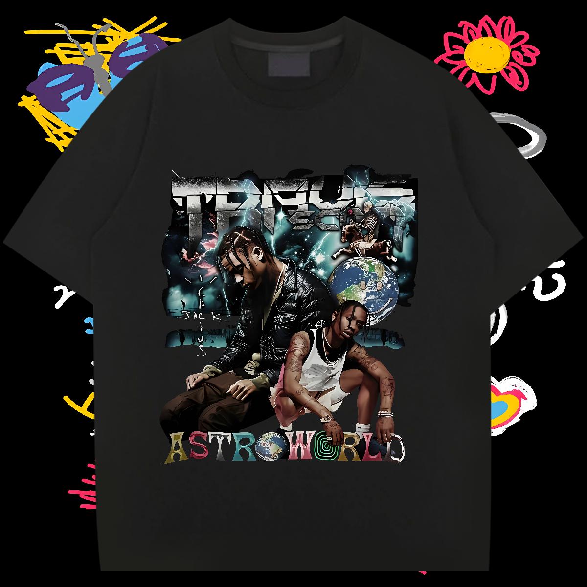 Classic T shirt Hip Hop Street Round Neck Short Sleeve Men Tees 2024 Designer Custom Printed Tees Shirts