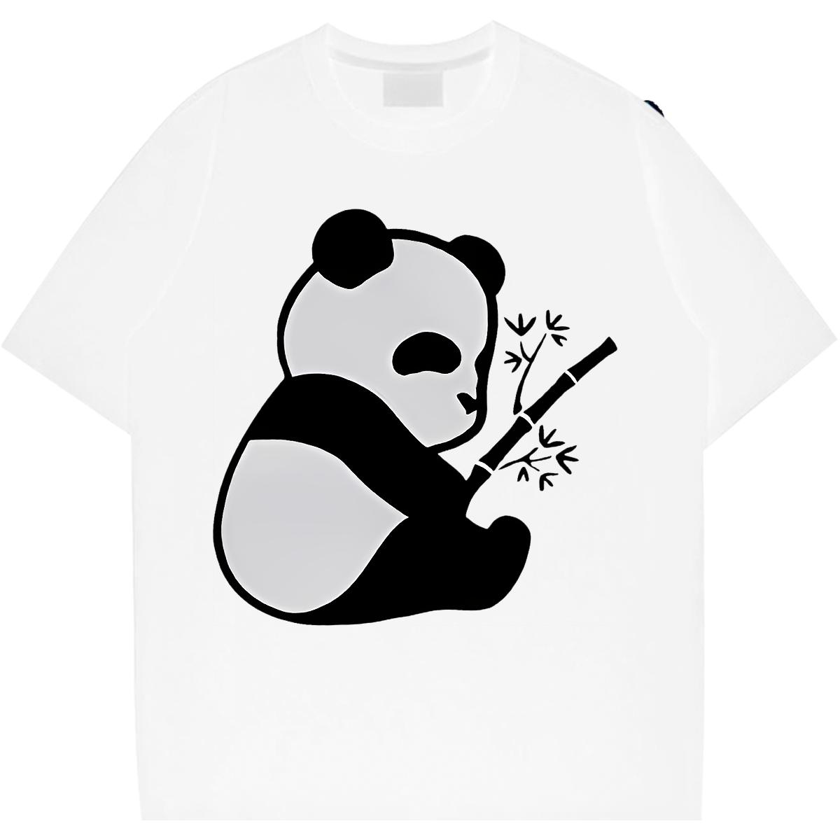 2024 T Shirts Men Plus Size Cartoon Street wear Hip Hop Men Tees O-Neck Short Sleeve Cotton Unisex