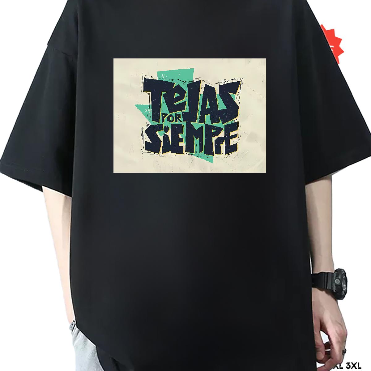 Wholesale Mens T Shirts Oversized Couples T Shirts Casual Daily Wear Breathable Crew Neck Cool Design Tops Tees