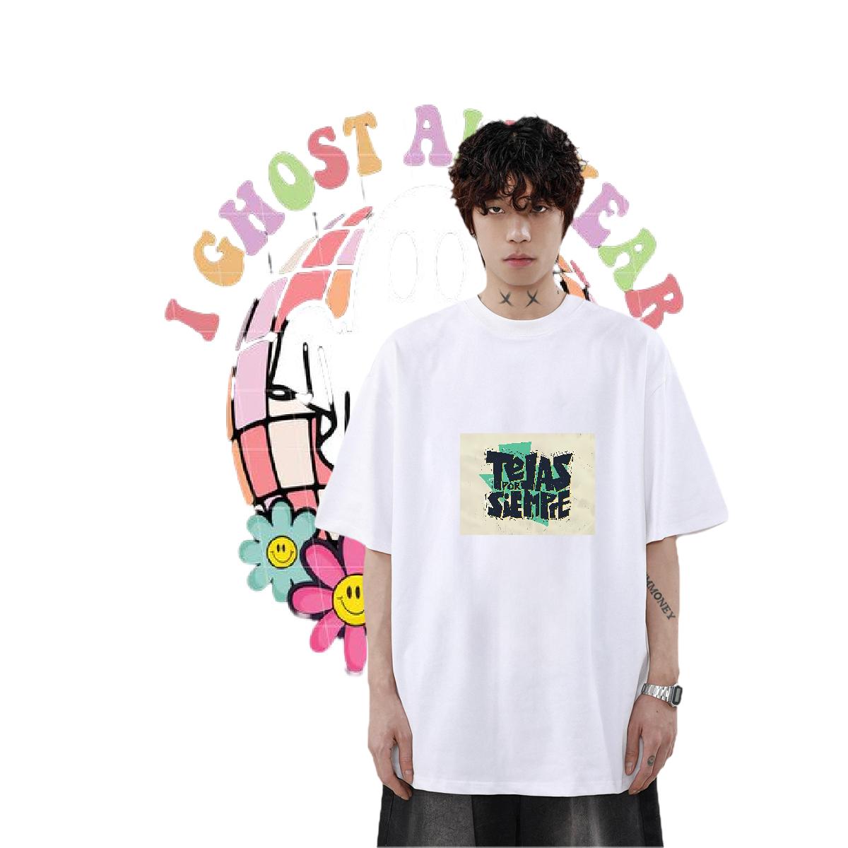 Designer Fashion Man T Shirts Custom Printed Tshirt for Man Woman Hip Hop Short sleeve Cotton Soft Classic Clothes