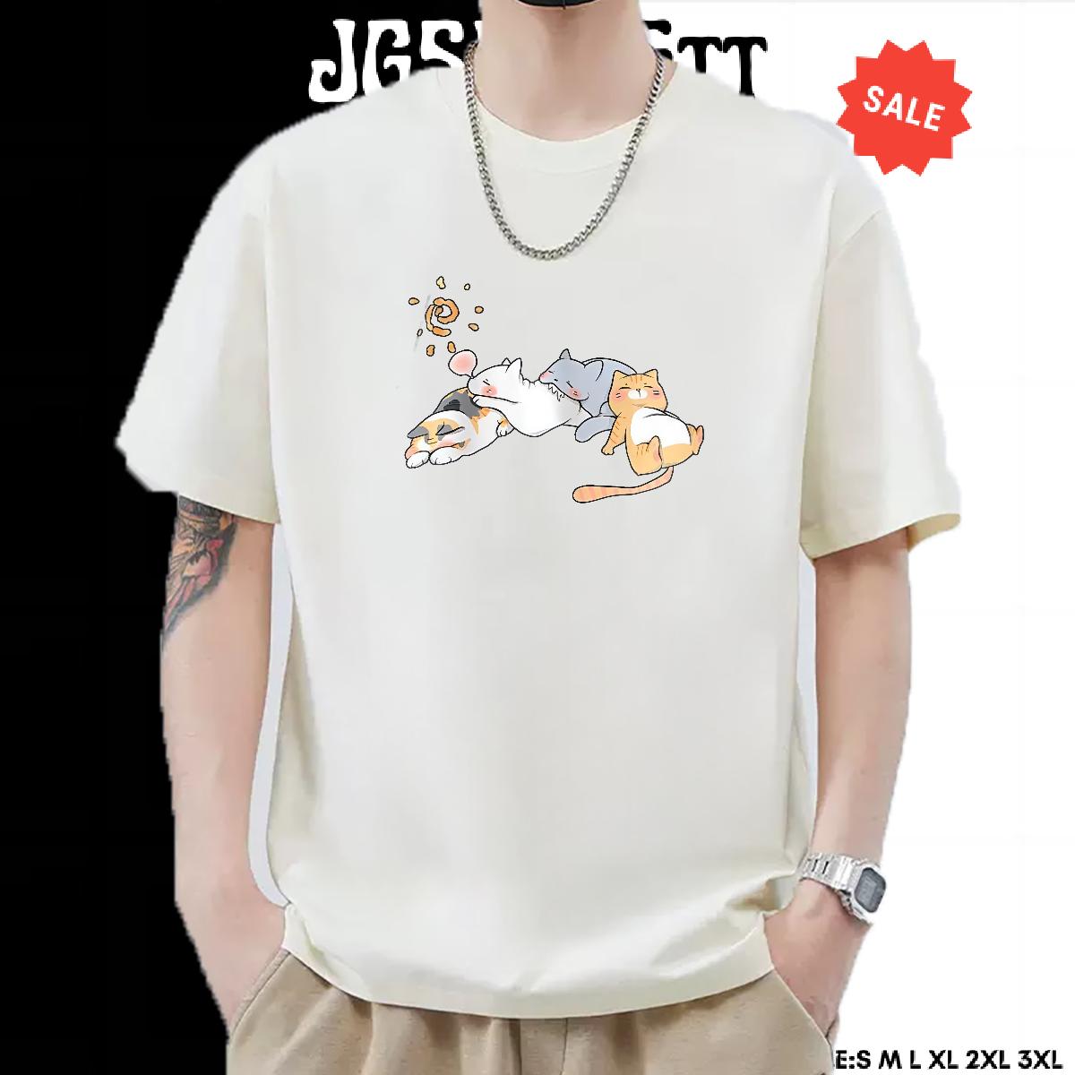 New T shirt Customized Print Hip Hop Men Tees 180g Cotton Classic