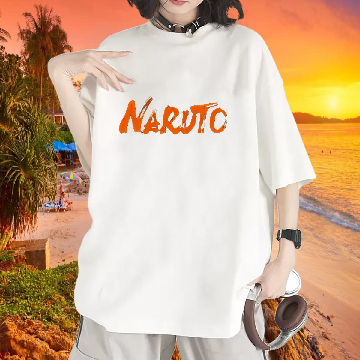 New Womens T Shirts O-Neck Short Sleeve Cotton Street Woman Tshirt DIY Anime Printed Brand Wear