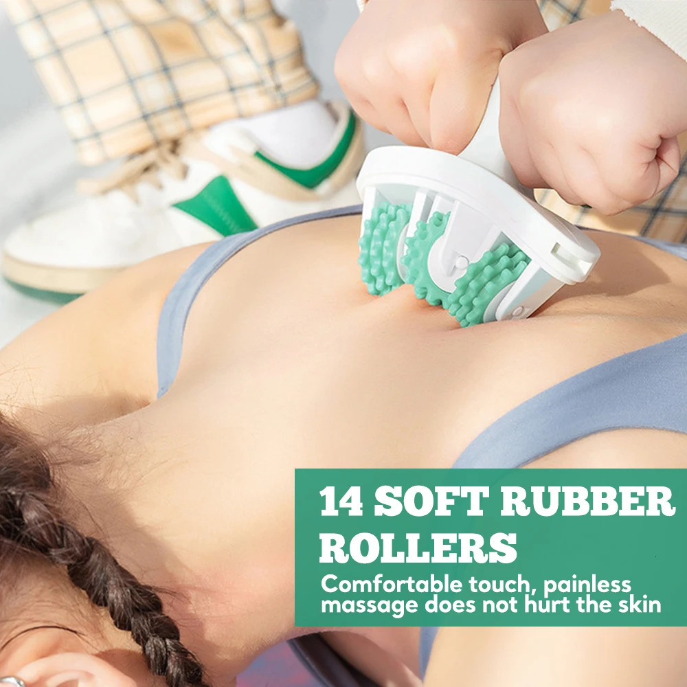 Leg roller massage fat mass muscle massage detachable leg and waist massage relieving muscle pain beautiful leg massage 240713