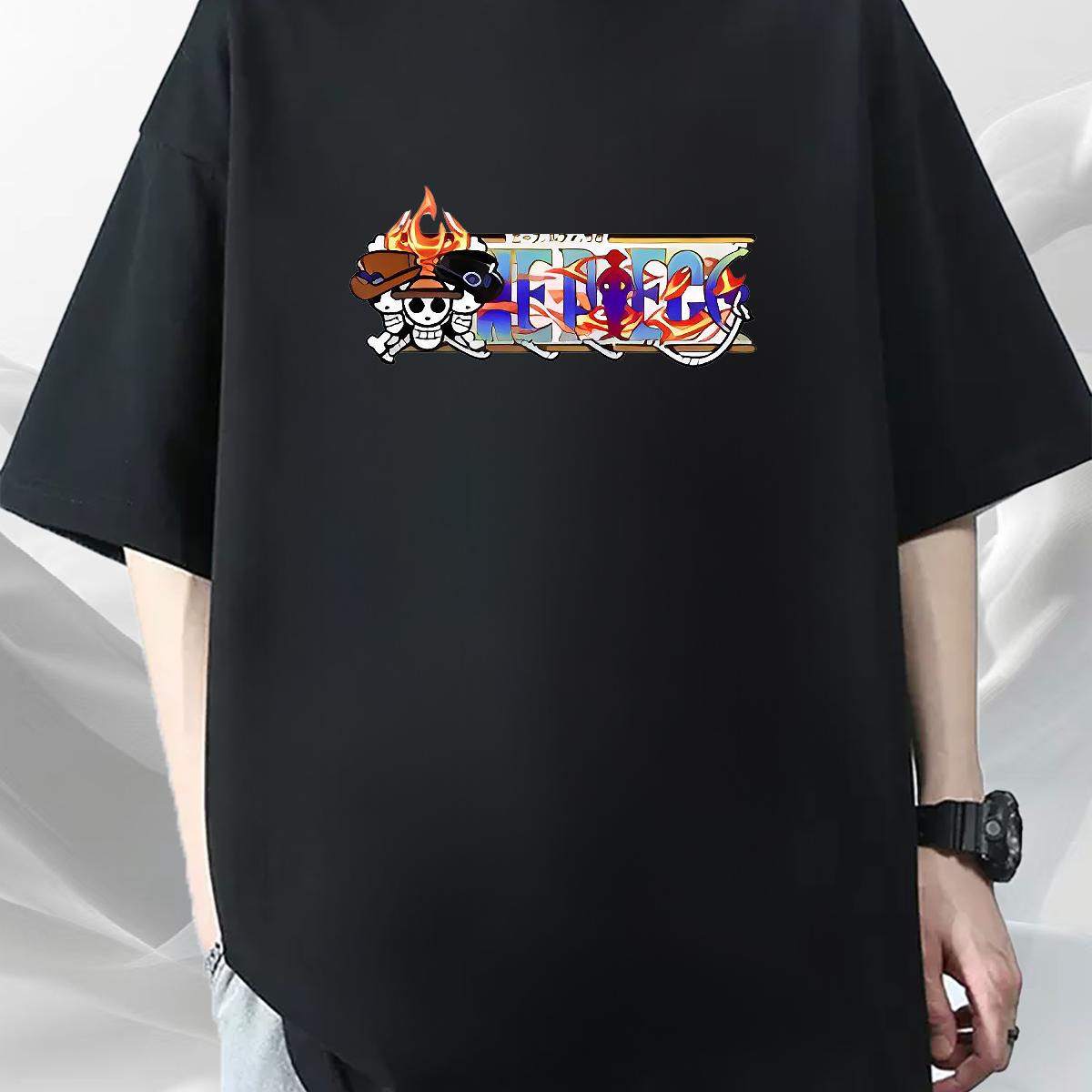 Designer T Shirt For Man Sports Casual Breathable Crew Neck Cotton Men Tshirts New Designer Anime Print Polos