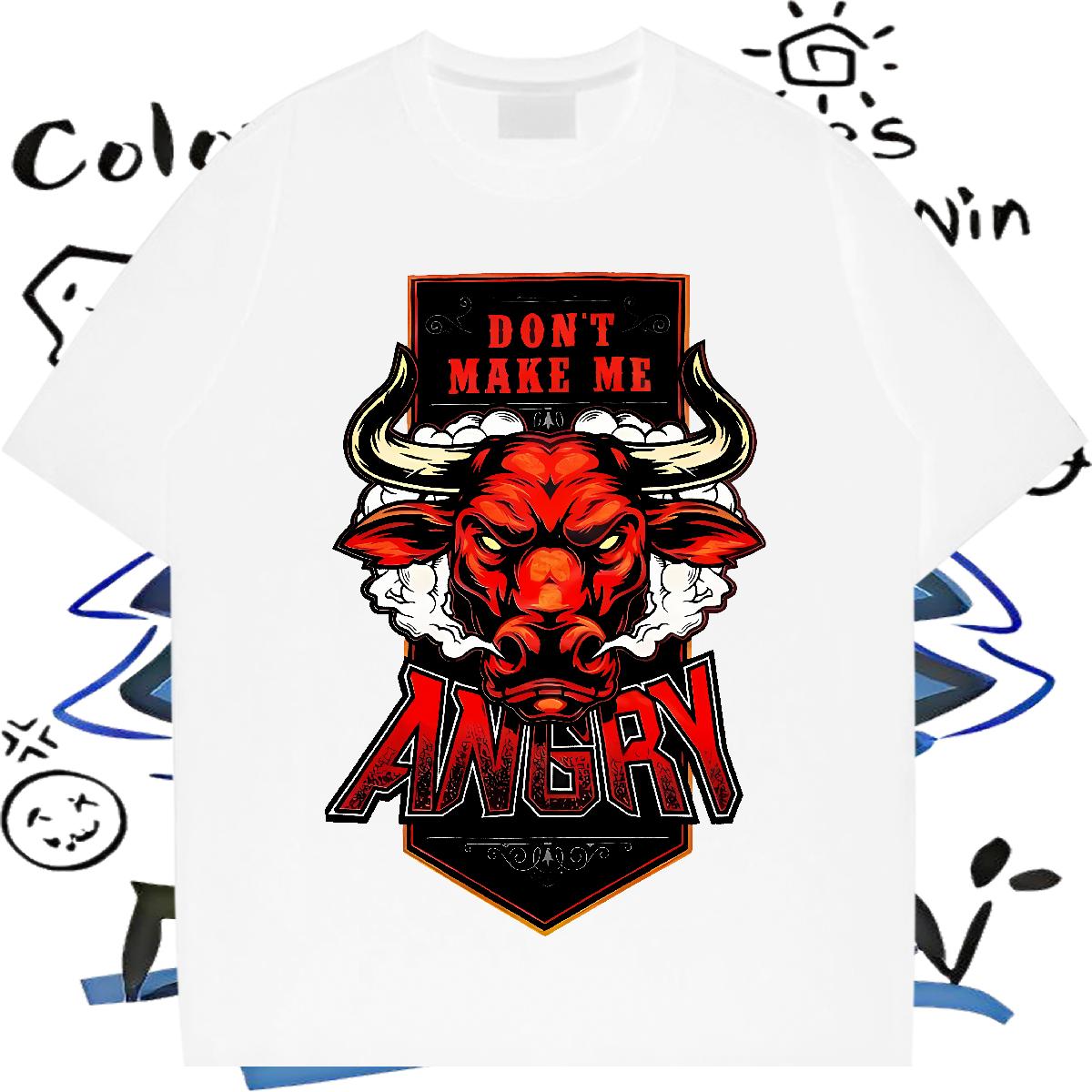 Classic T Shirts Men Anime Printing Street O-Neck Short Sleeve Cotton Men Tops Tees DIY Custom Printing Top Tees