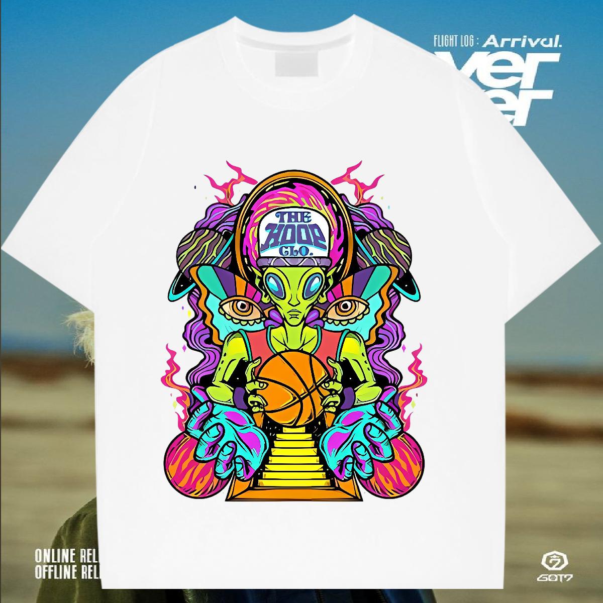 Fashion Casual T shirt Anime Street wear Hip Hop Men Tops Tees Breathable Short Sleeve Cool Design