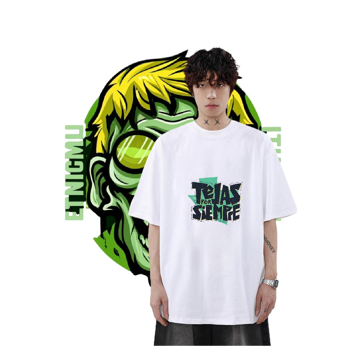 Fashion Designer T Shirt For Man Floral Print Sports Casual Tshirt for Man Woman Short Sleeve Cotton O-Neck High Quality