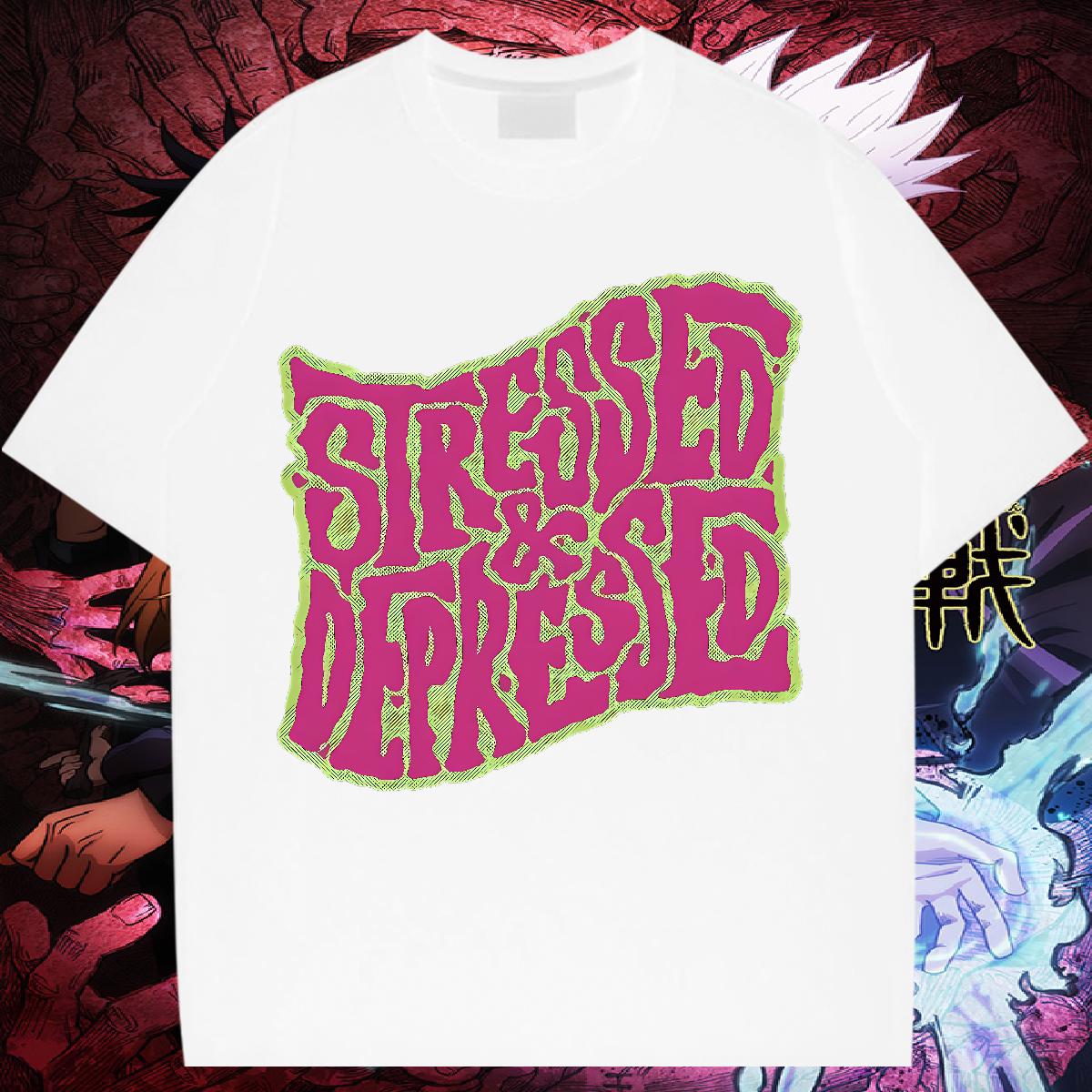 Casual New T Shirts Men Cartoon Print Tshirts Sport Round Neck Short Sleeve High Quality Tees Shirts