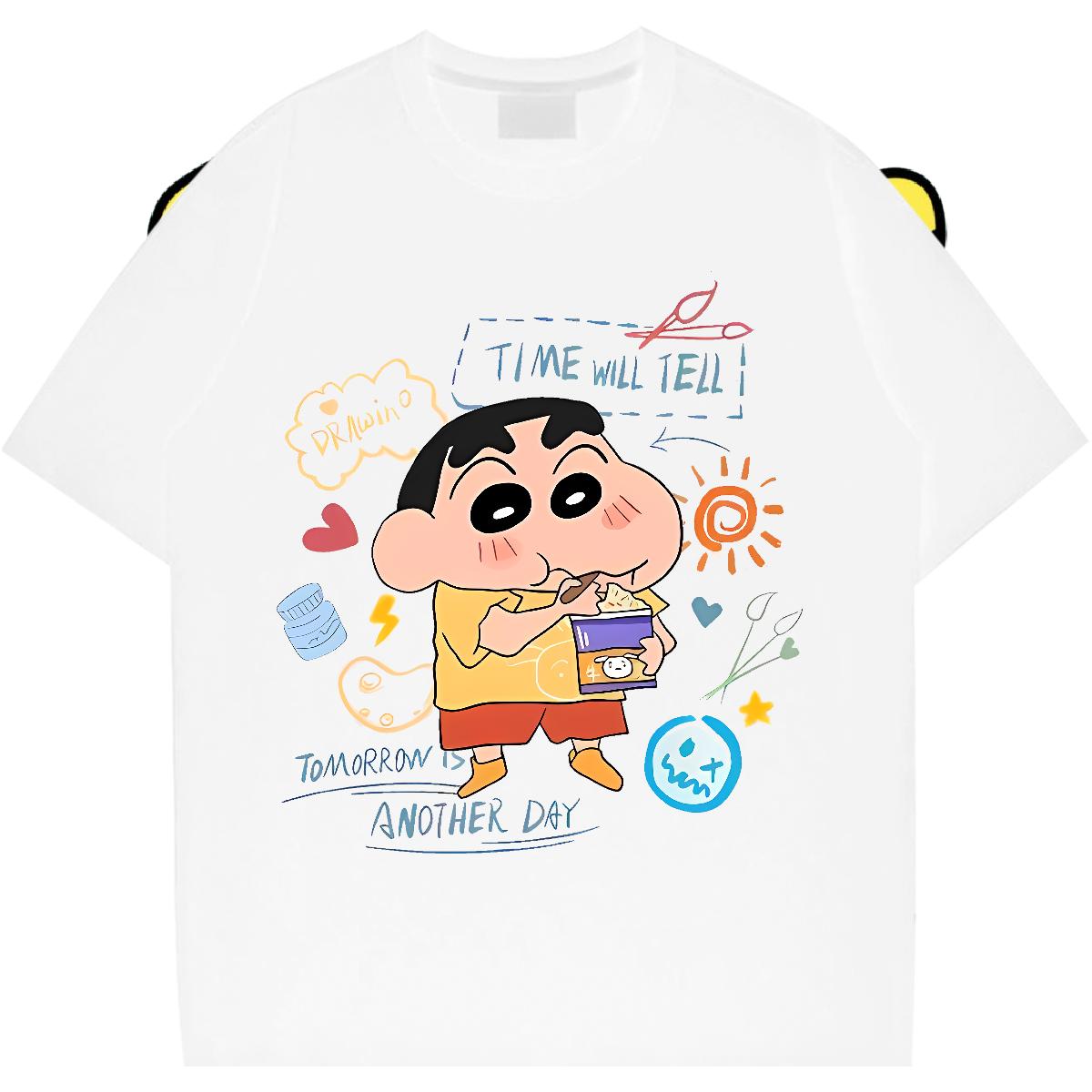 Classic Tshirts 180g Cotton Anime Printing Street T-Shirts Asian Size Fashion Tees Shirts