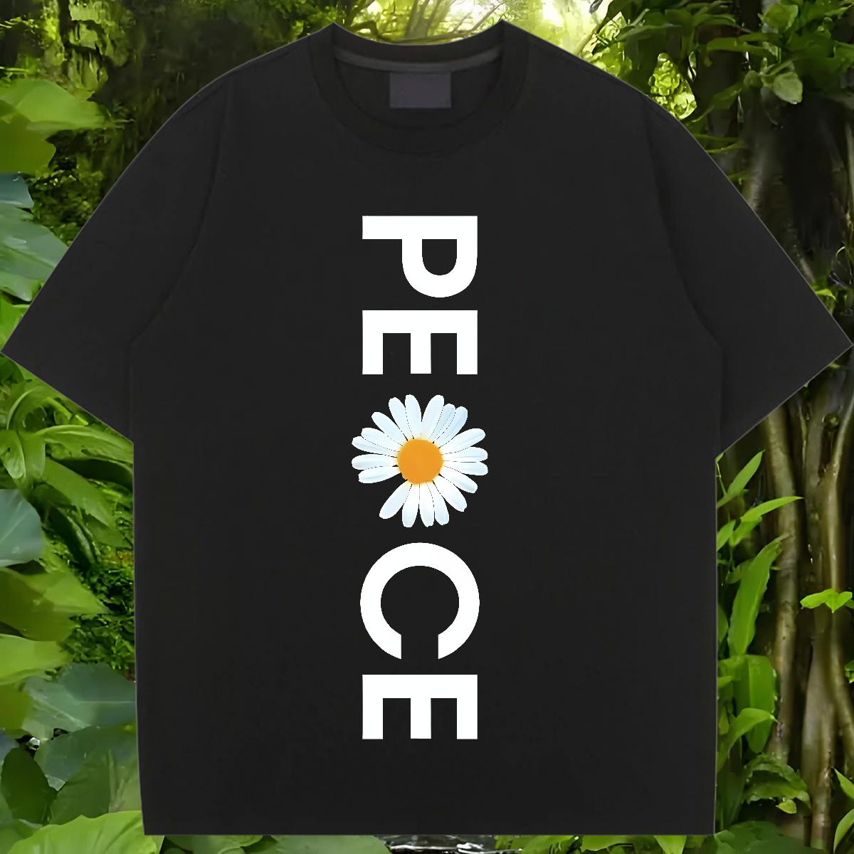 Cotton Breathable T Shirts Women 2024 DIY Daily Outfit Woman Tshirt Anime Print Loose fit Tops Shirt