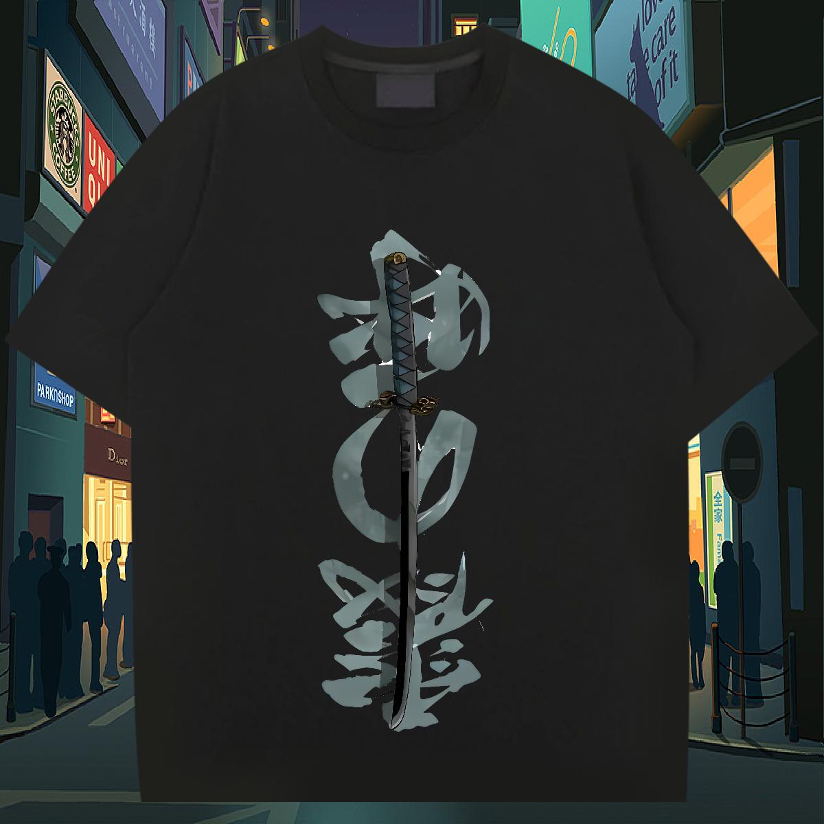 Fashion Casual Mens T Shirts Plus Size Cartoon Men Clothes T-Shirt Casual Daily Wear Crew Neck Cotton Brand Top Tees