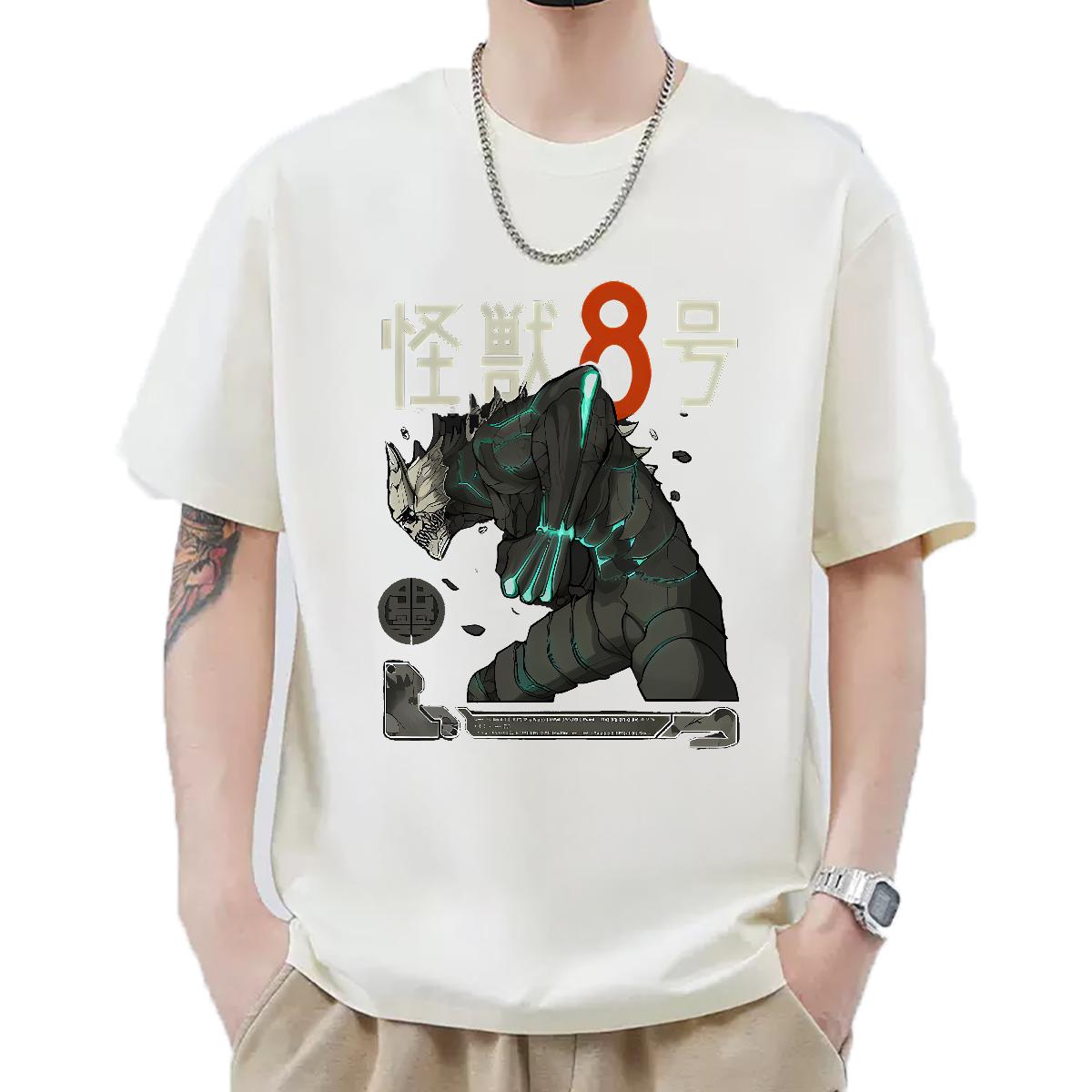 New T Shirts Men DIY Anime Daily Outfit Tshirt for Man Woman Cotton Breathable Soft Unisex