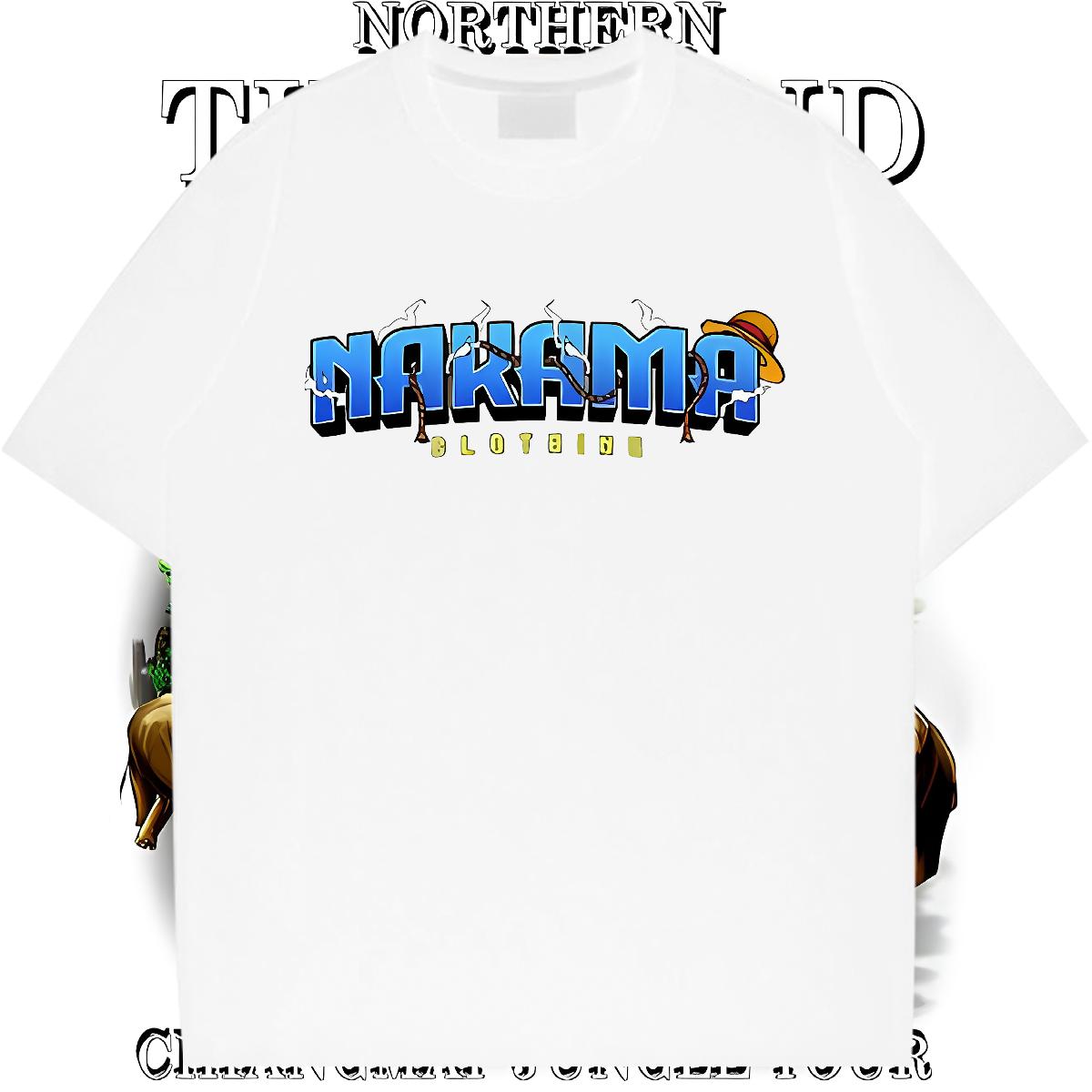 Loose T shirt Anime Printing Street Breathable Short Sleeve Couples T Shirts Fashion Skull Tops