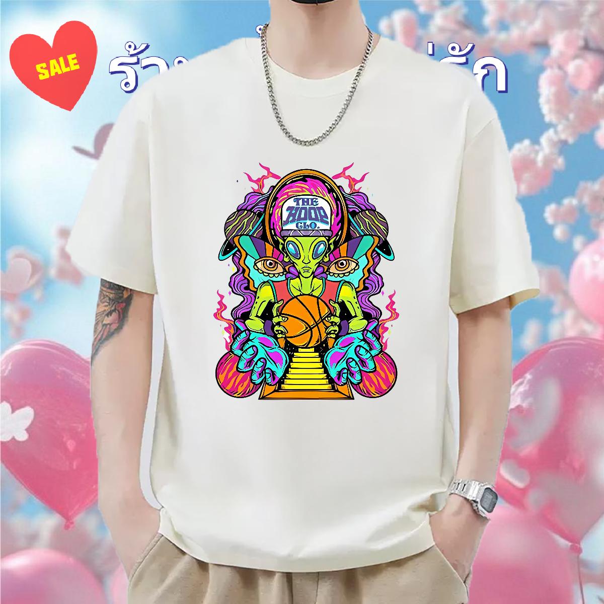 Comfortable T-Shirts for Men High Street Hip Hop Cotton Breathable Soft Men Tees Fashion Oversized Clothings