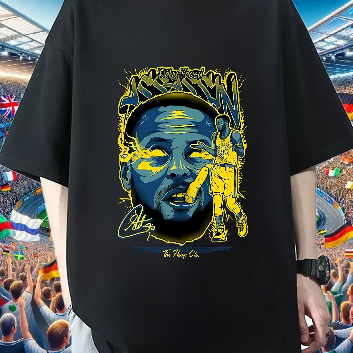 2024 T Shirt For Man DIY Printed Sports Casual Mens Tshirts Cotton Breathable Cool Design