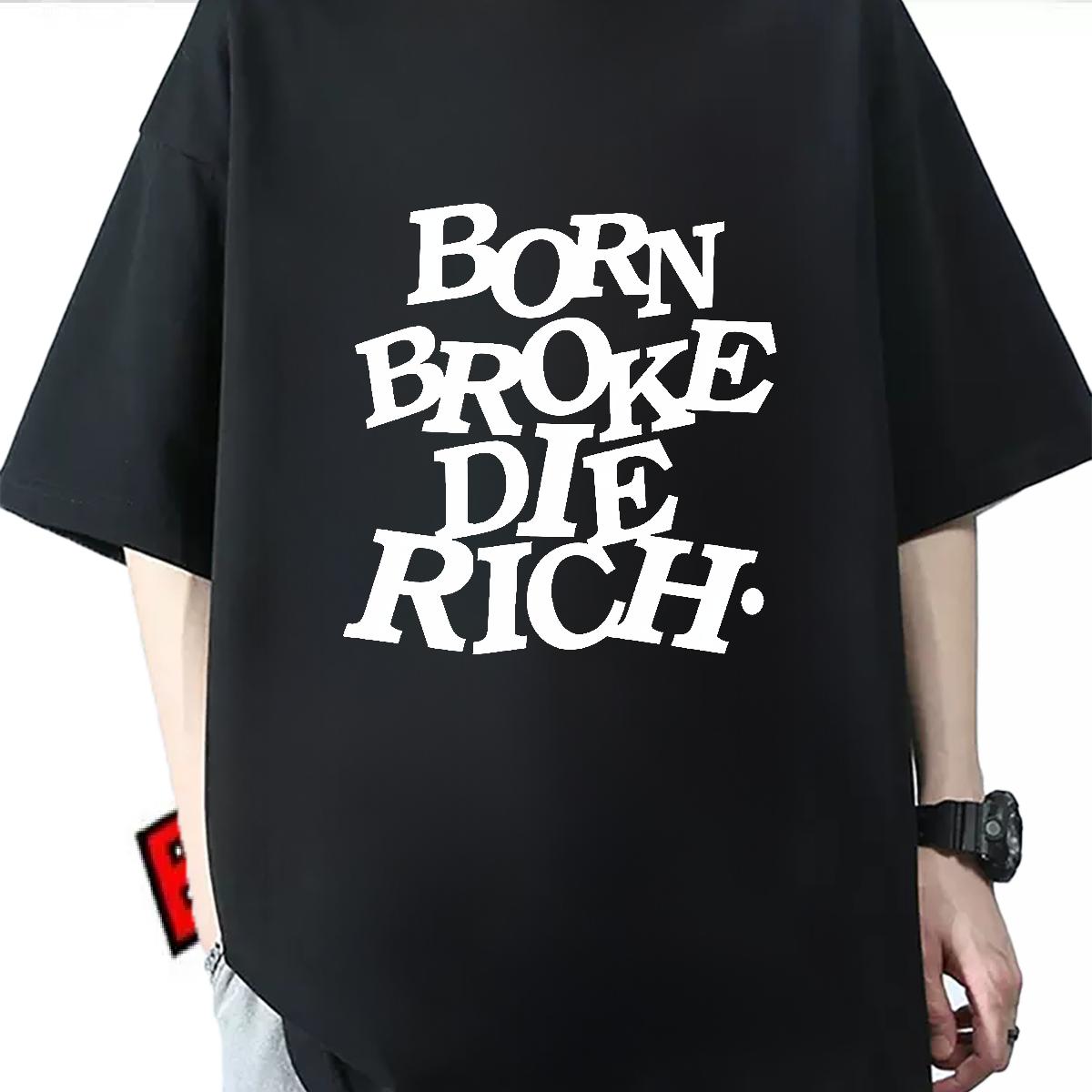 2024 Summer T shirt Customized Couples T Shirts High Street Hip Hop Cotton Breathable Soft Popular Tees