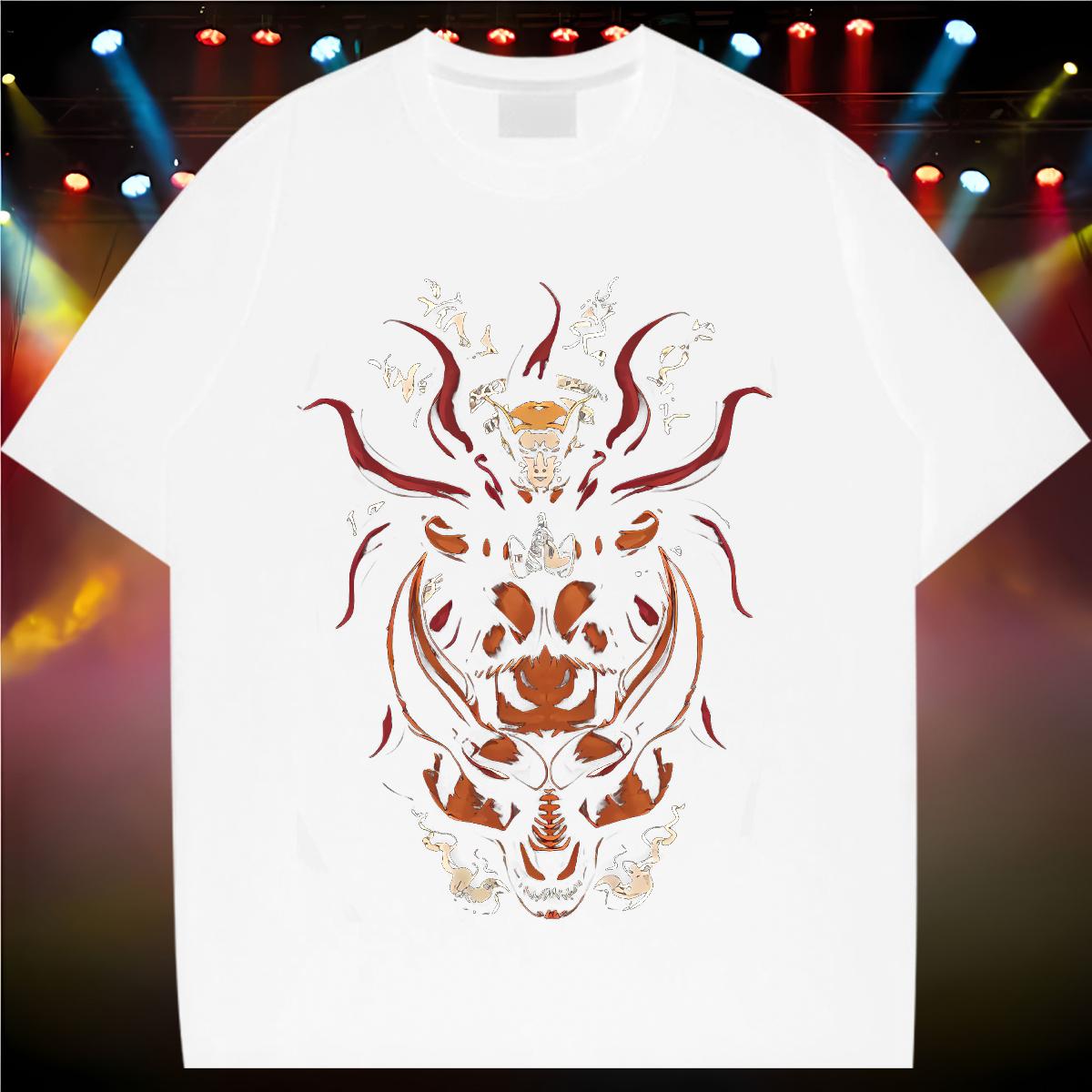 2024 Casual Womens T Shirts Cotton Comfortable Outdoor Women Tshirts Cartoon Printing S-3XL Soft Tee Shirt