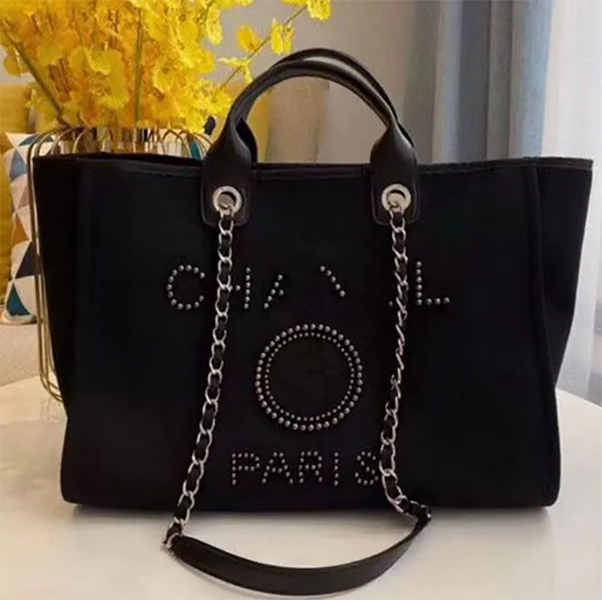 Designer Beach Bags Canvas Pearl Evening Bag Luxury Portable Shopping Large Capacity Handbag Women Handbags Backpack Ladies Satchel bdg