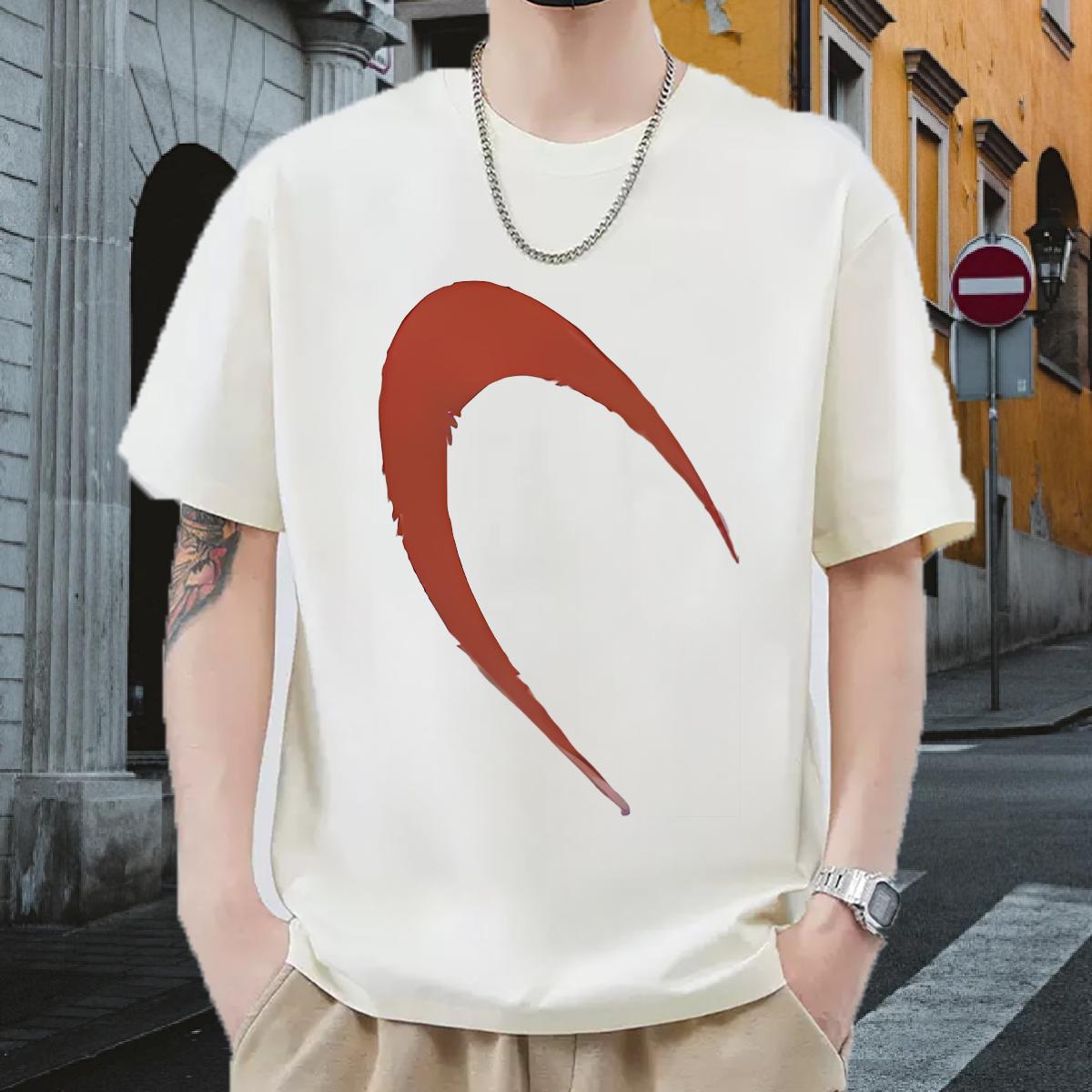 Fashion New T Shirts Men Anime Tshirt for Man Woman Street Wear Cotton Breathable Short Sleeve Loose Fit Polos