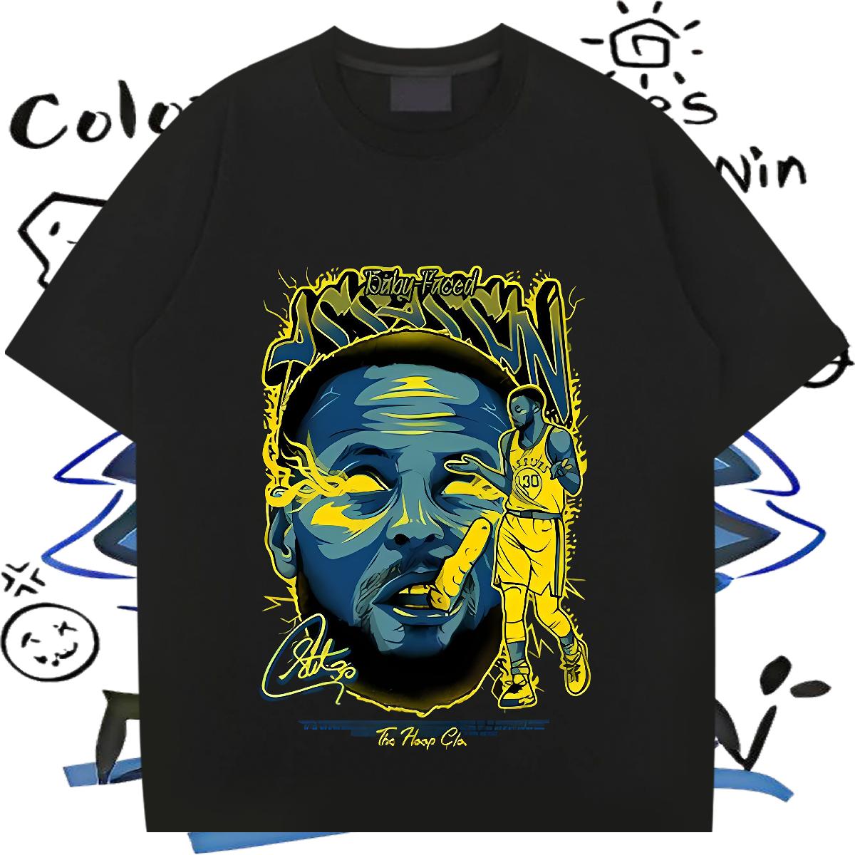 Classic T Shirts Men Custom Cartoon Casual Couples T Shirts Cotton Breathable Soft High Quality