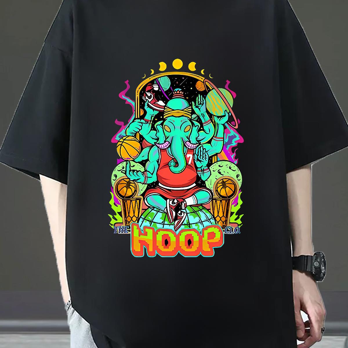 Fashion Casual Men T Shirts Anime Men Tees Home Outdoor Cotton Breathable Soft Cool Design Tshirts