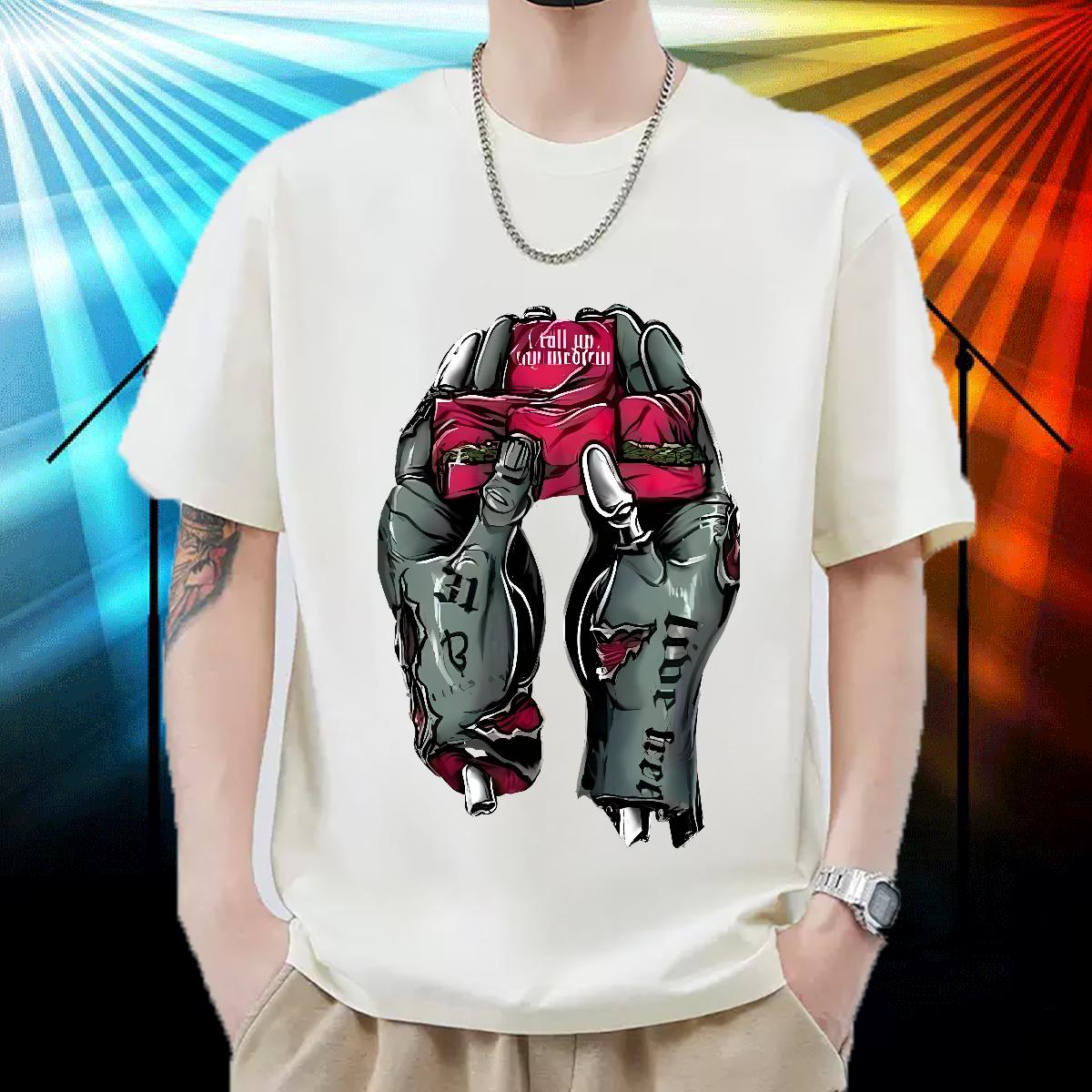 2024 Designer Mens T Shirts Customized Home Outdoor Tshirts Short Sleeve Cotton O-Neck Brand