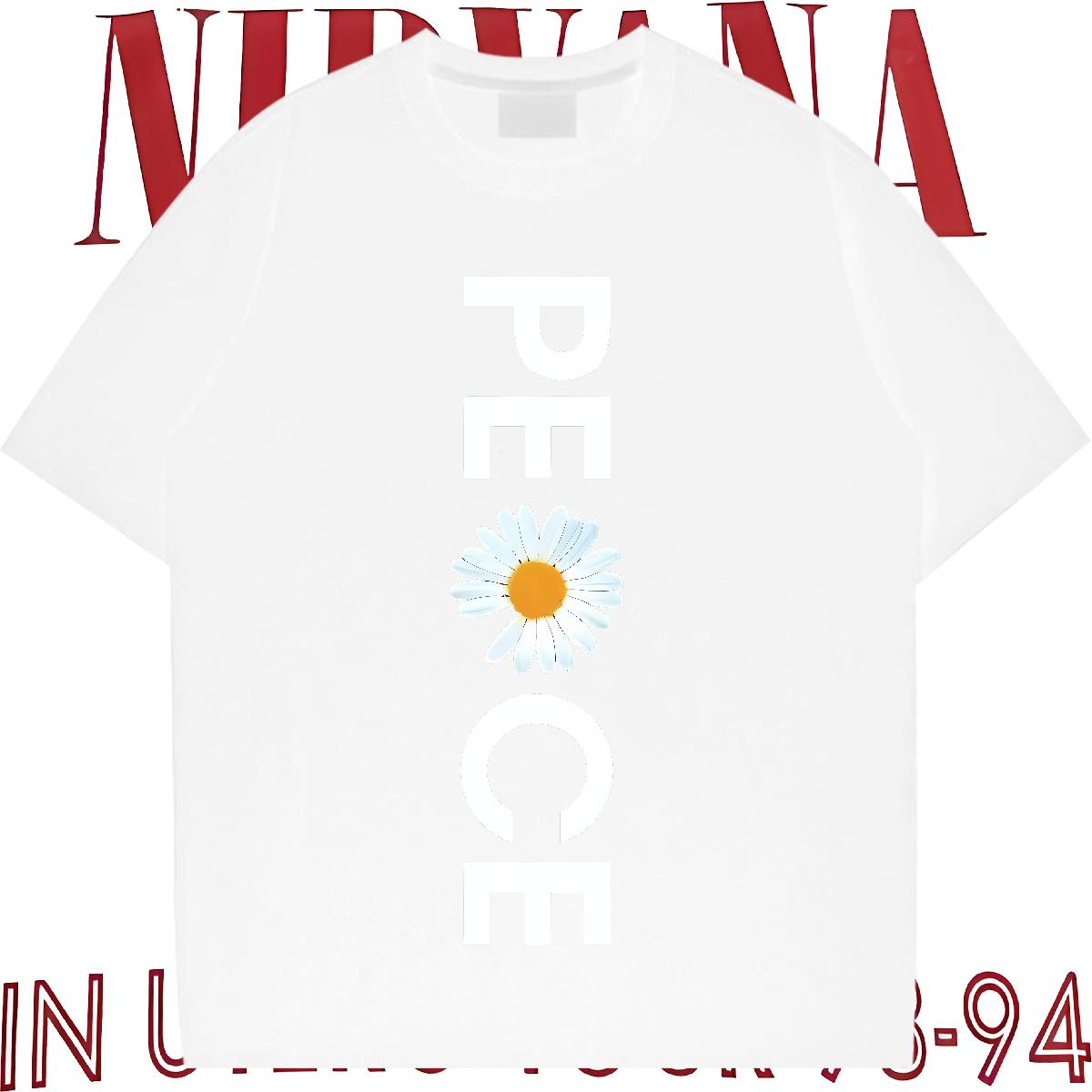 Short Sleeve Cotton O-Neck T-Shirts Designer Street Casual Lady T shirt Black White Designer Nice Clothes Shirt