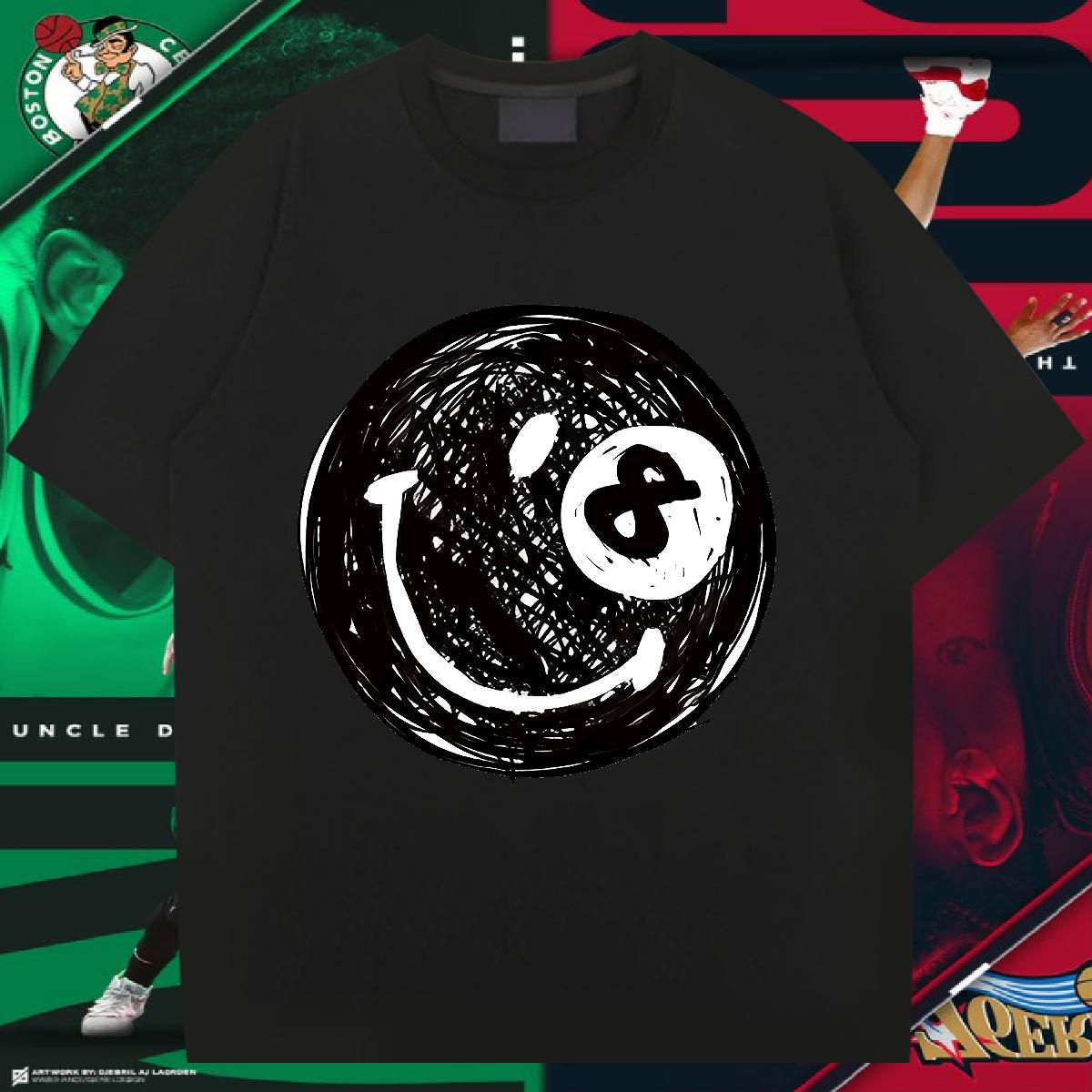 Wholesale T-Shirts High Street Hip Hop Short Sleeve Cotton O-Neck Men Tshirts Classic Casual Custom Print Plus Size Clothings