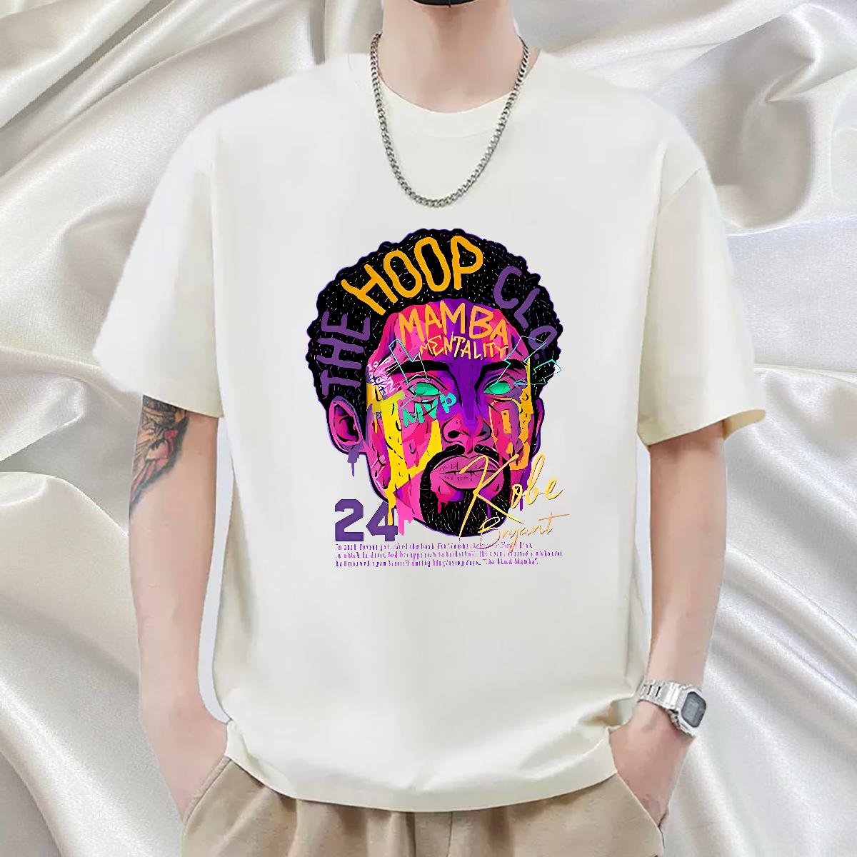 Stylist T Shirt For Man Custom Anime Couples T Shirts Hip Hop Street Round Neck Short Sleeve Classic Tshirts