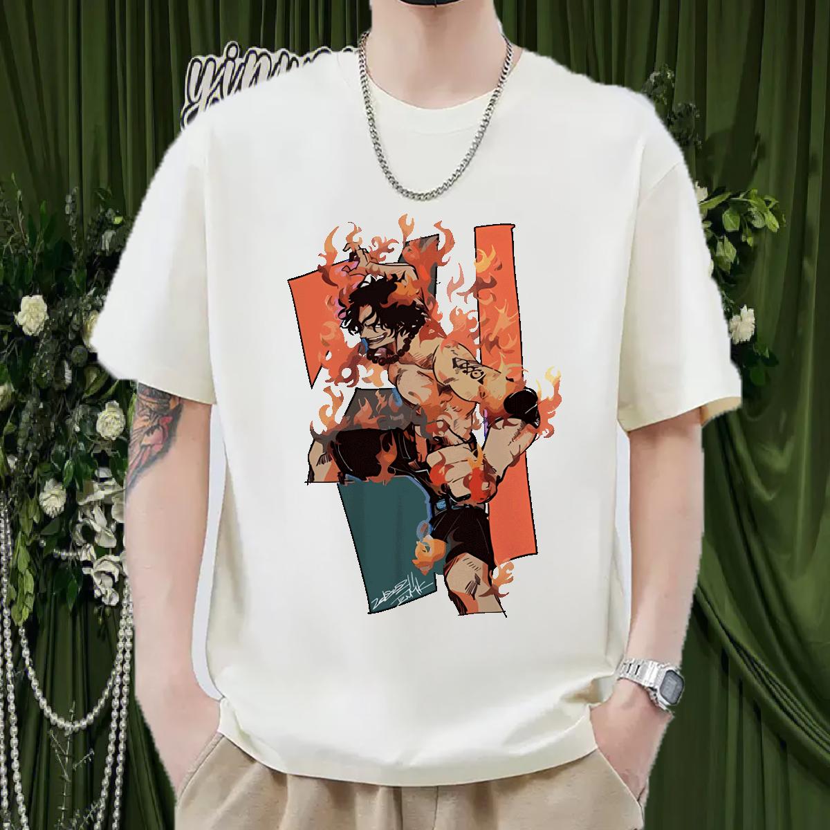 Wholesale Mens Tshirts Cotton Breathable Outdoor T shirt DIY Anime Fashion Design Clothings