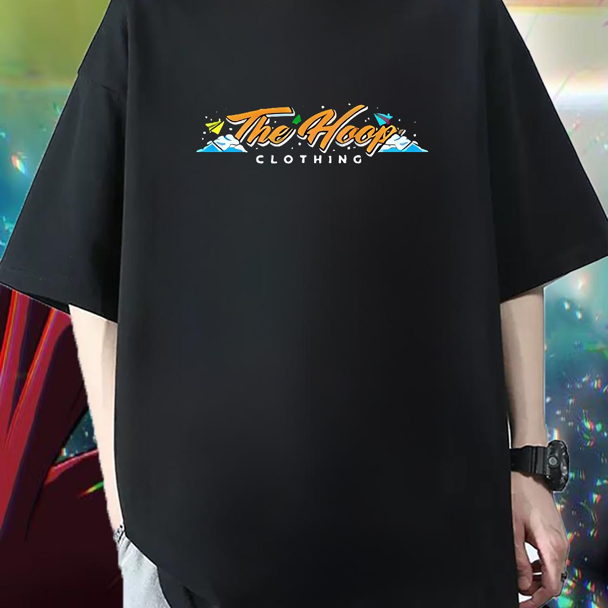 Comfortable T shirt Sports Casual Short sleeve Cotton Soft Men Clothes T-Shirt 2024 Designer Anime Print Clothings