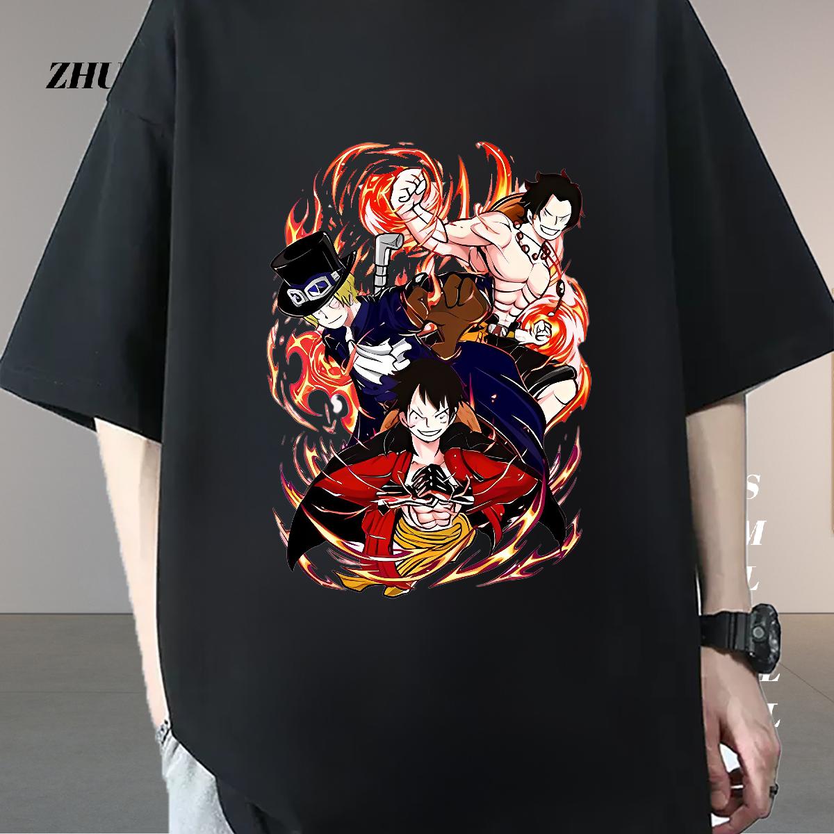 Fashion New T-Shirts for Men DIY Printed Casual Daily Wear Mens Tshirts Round Neck Short Sleeve High Quality