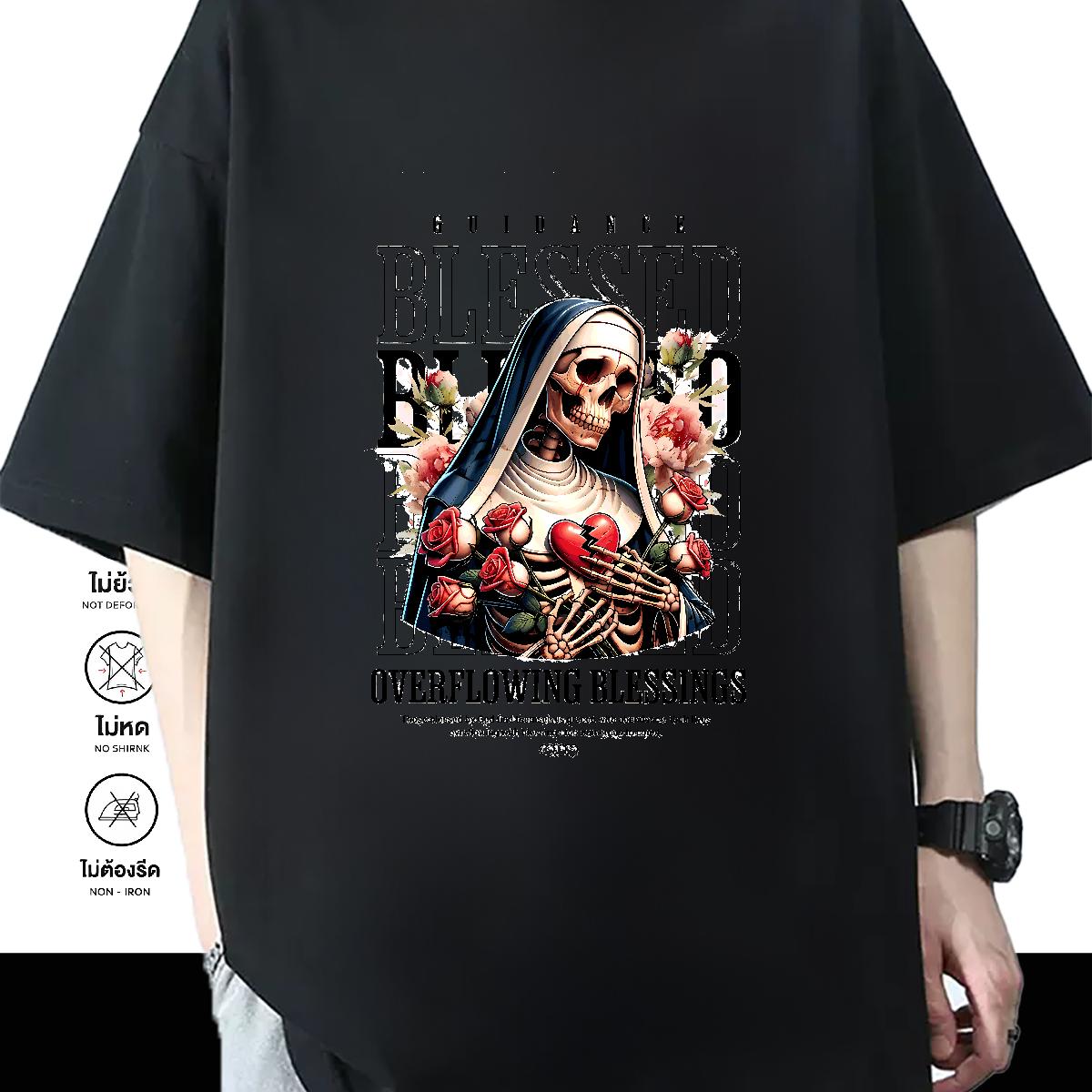 Wholesale Mens T Shirts Custom Cartoon Outdoor Men Clothes T-Shirt O-Neck Short Sleeve Cotton Brand