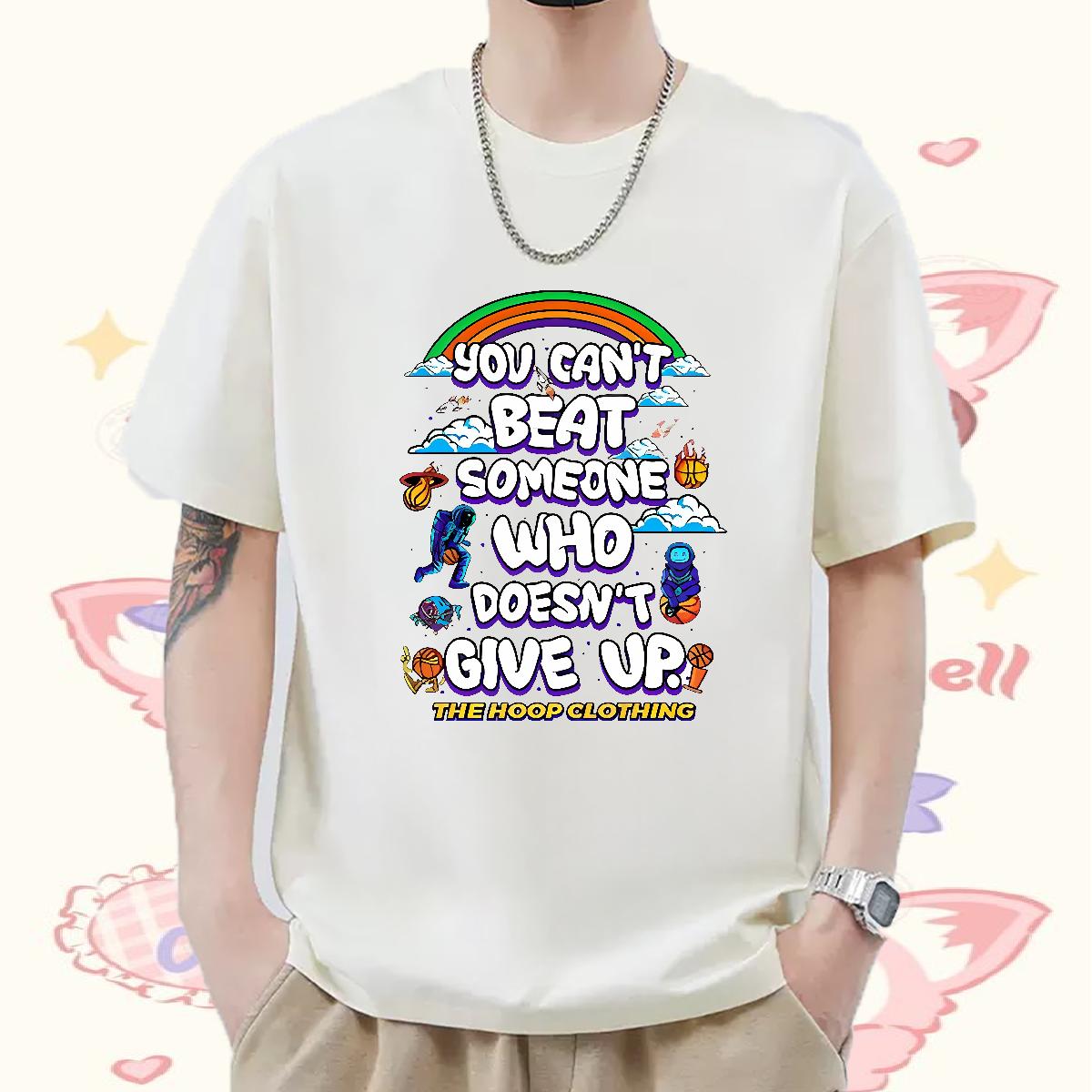 5A Tshirts Short Sleeve Cotton O-Neck Sport T Shirts Men Custom Cartoon 2024 Summer Tees