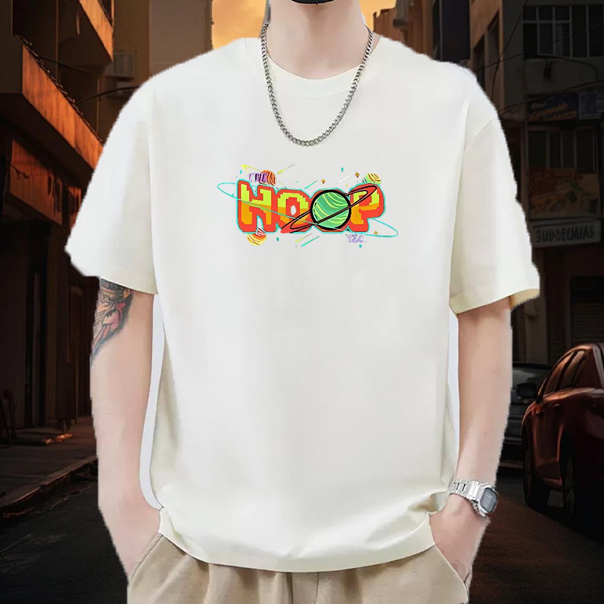 High Quality T shirt Summer Casual Breathable Crew Neck Cotton Men Tops Tees Designer DIY Logo Clothes