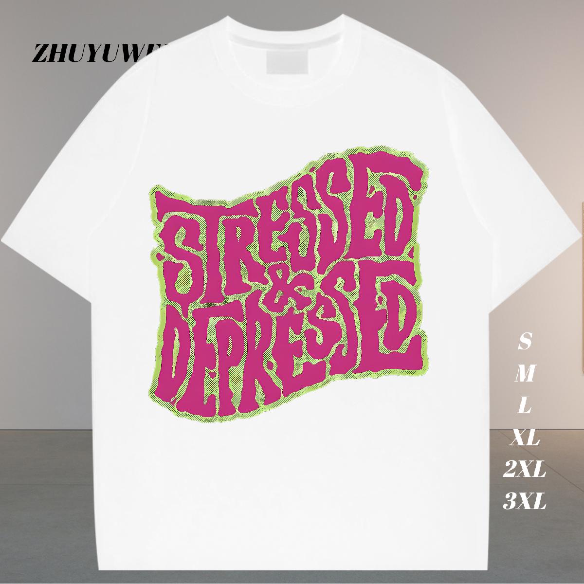 Classic T-Shirts DIY Anime Men Tops Tees Sports Casual O-Neck Short Sleeve Cotton 5A Clothings