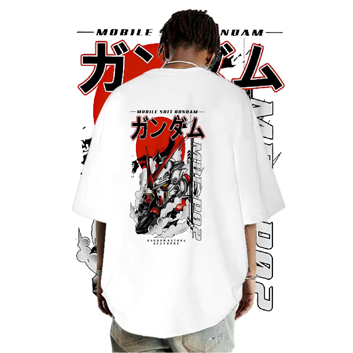 Loose Tshirt for Man Woman Round Neck Short Sleeve Hip Hop T-Shirts for Men Skull Customized Clothes
