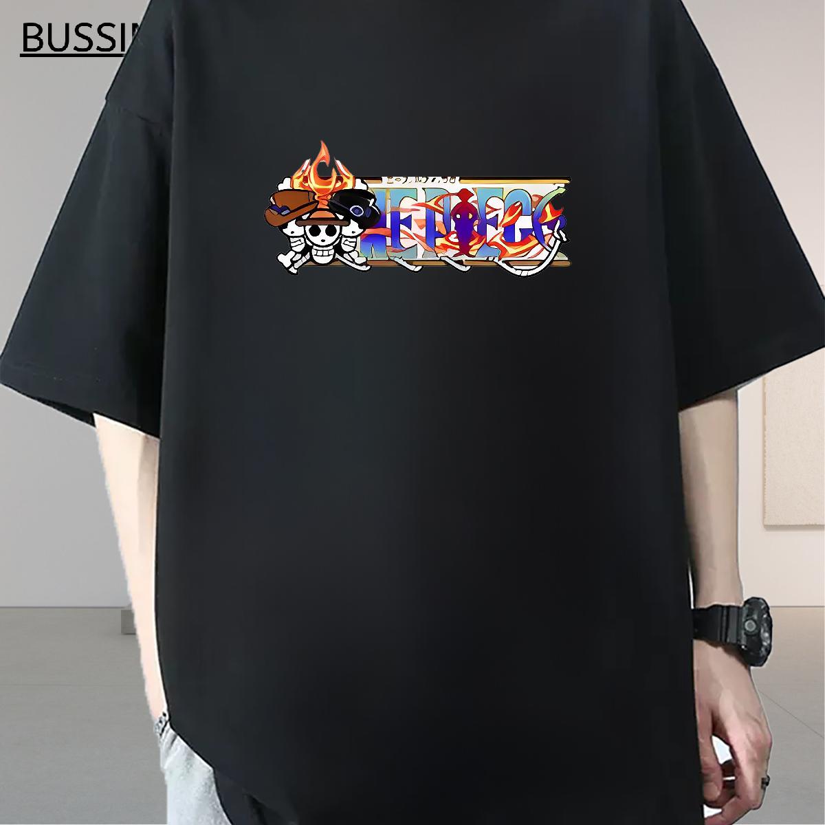 Cool Design T-Shirts High Street Hip Hop Cotton Breathable Soft Tshirt for Man Woman 2024 DIY Custom Anime Tees Shirts
