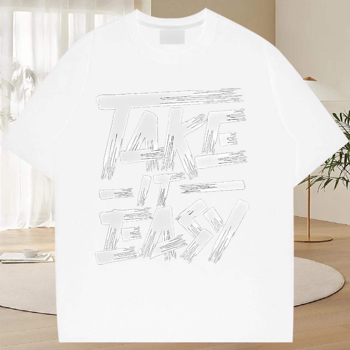 DIY T shirt Cotton Breathable Short Sleeve Daily Wear Woman Tshirt DIY Logo Designer Nice Clothings