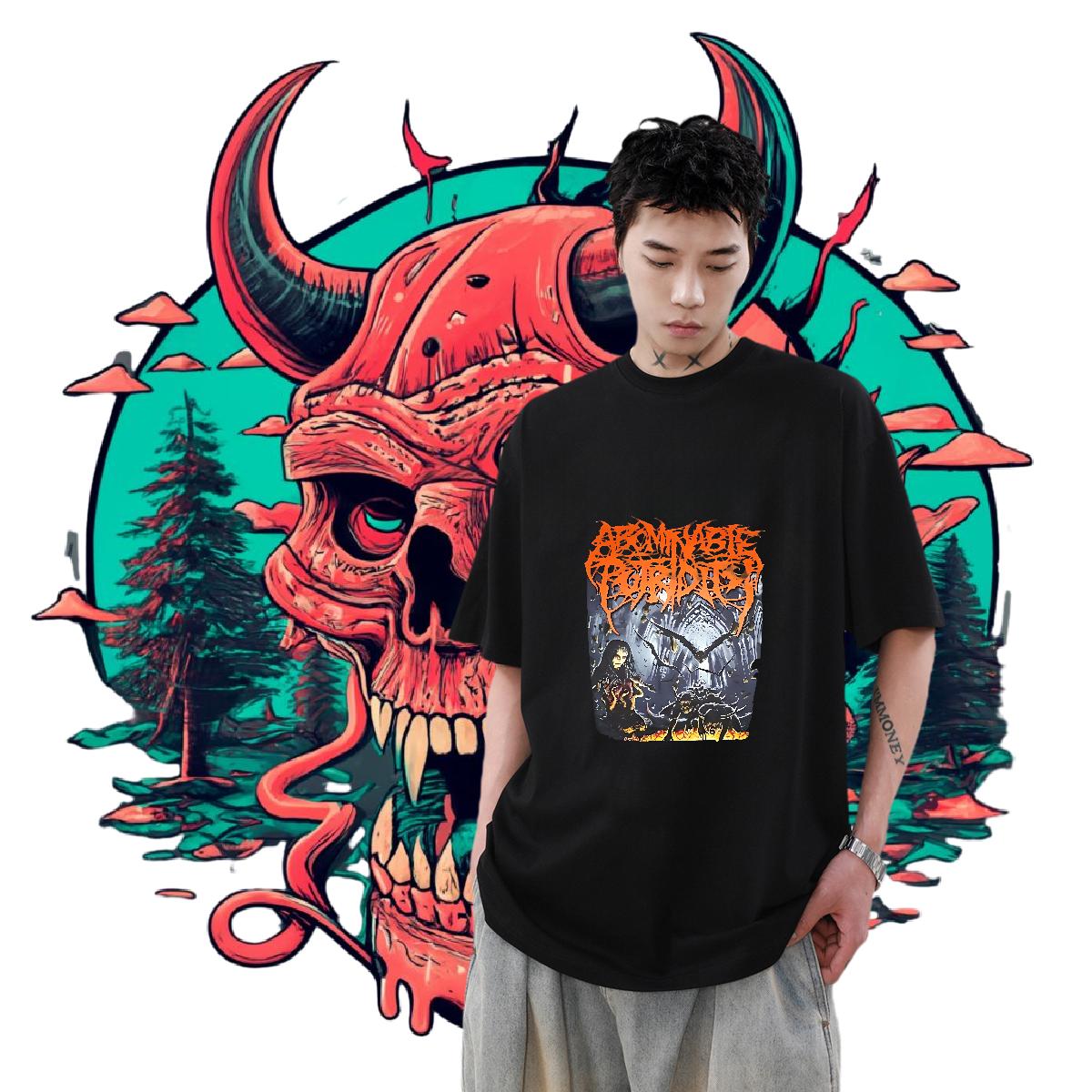 Fashion New T Shirt For Man Floral Print Couples T Shirts Street wear Hip Hop Cotton Breathable Popular Clothes