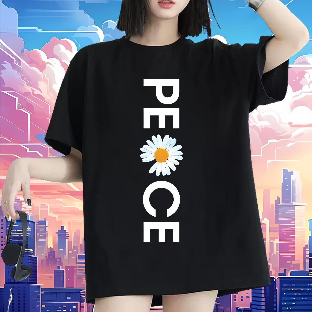 Breathable Crew Neck T Shirts Women DIY Casual Beach Tshirt for Man Woman Custom Printed Soft Tshirts