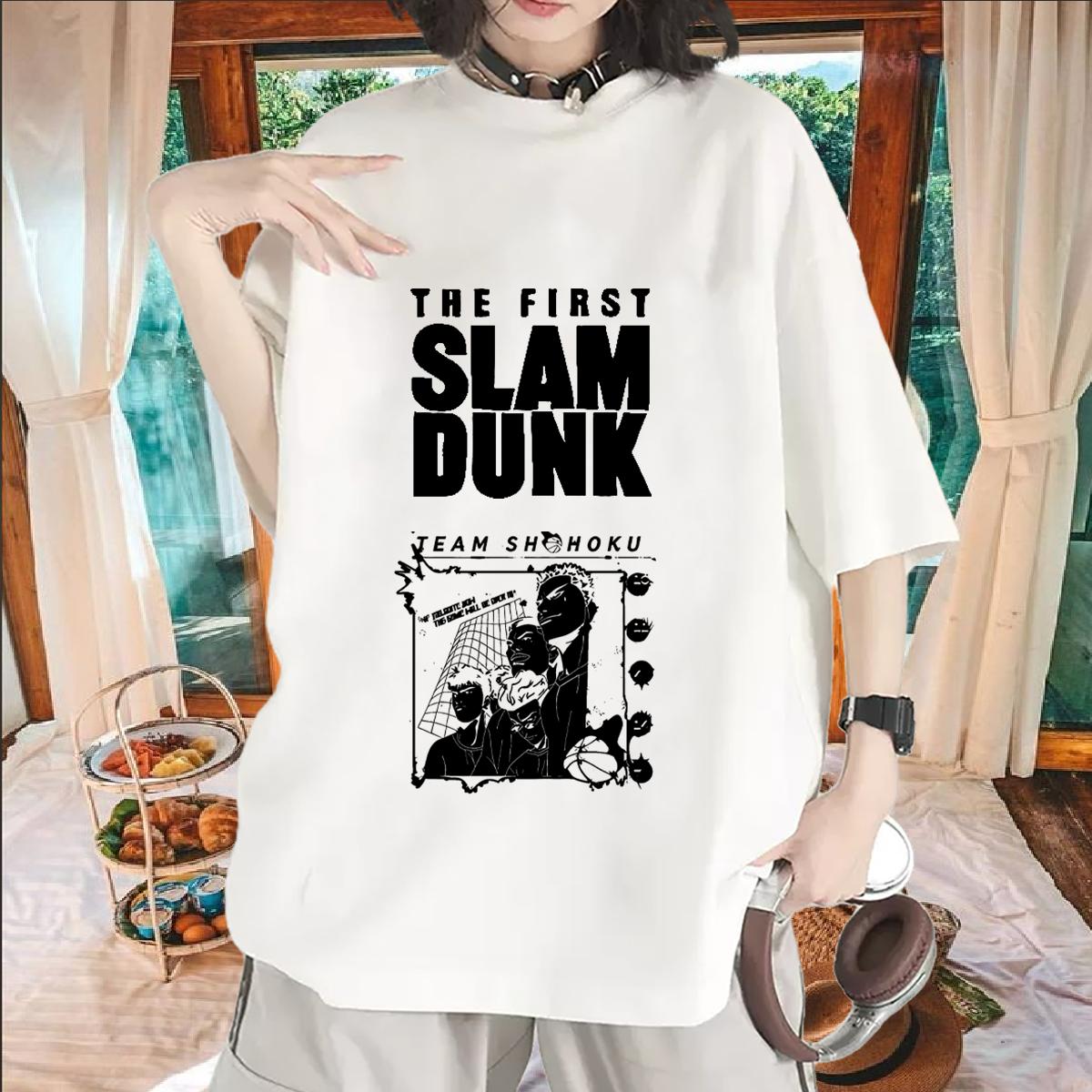 Casual New T Shirts Women Short Sleeve Cotton O-Neck Spring Summer Unisex Tshirts Cartoon Anime Wholesale Tee Shirt