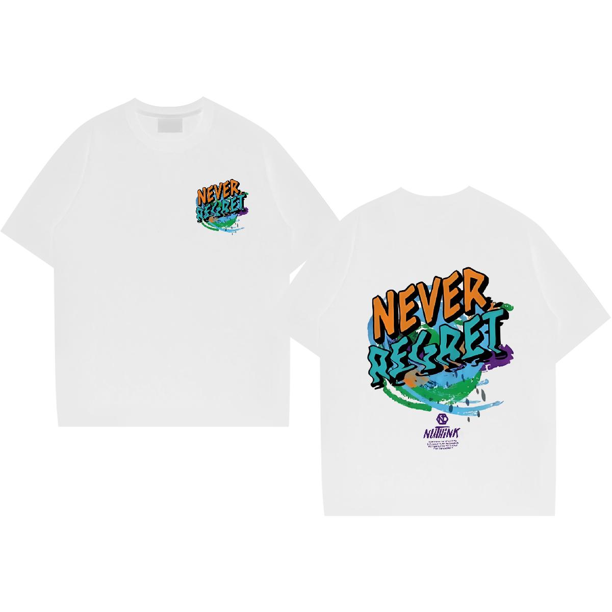 High Quality Tshirt for Man Woman Breathable Crew Neck High Street Hip Hop T-Shirts White Plus Size Casual New Tees Shirts