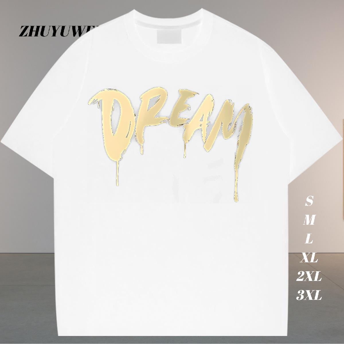 Factory Direct Mens T Shirts Custom Printed Couples T Shirts Casual Beach Cotton Breathable Wholesale Clothes