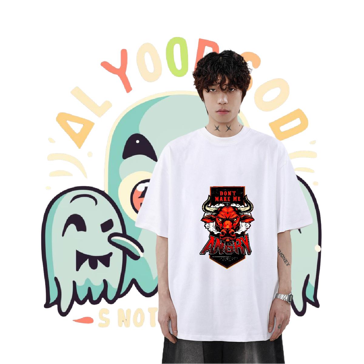 Cool Man T Shirts Casual Beach Breathable Crew Neck Tshirt for Man Woman 2024 DIY Custom Cartoon Tees Shirts